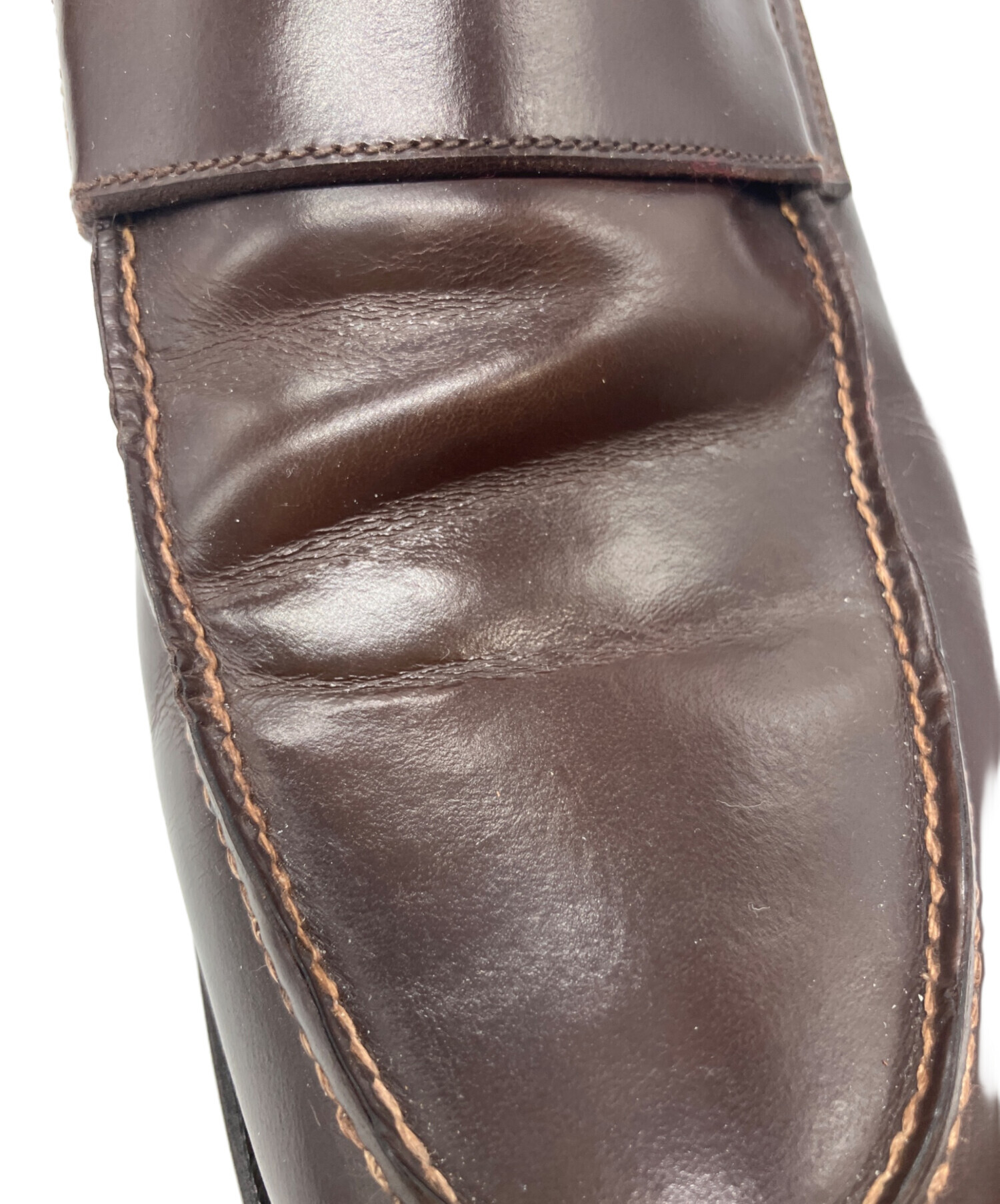 中古・古着通販】JOHN LOBB (ジョンロブ) ローファー ブラウン サイズ