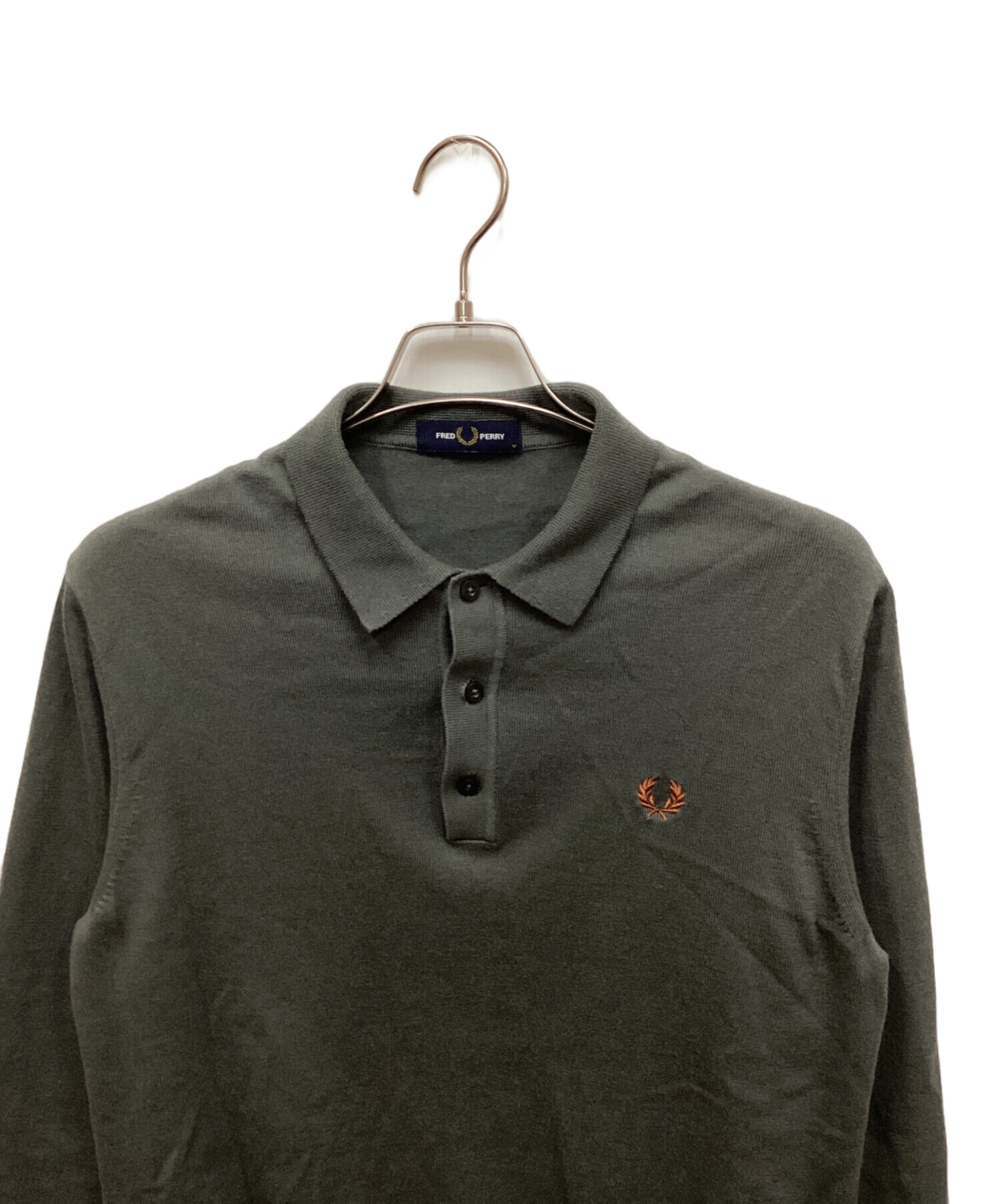 中古・古着通販】FRED PERRY (フレッドペリー) ニットポロシャツ