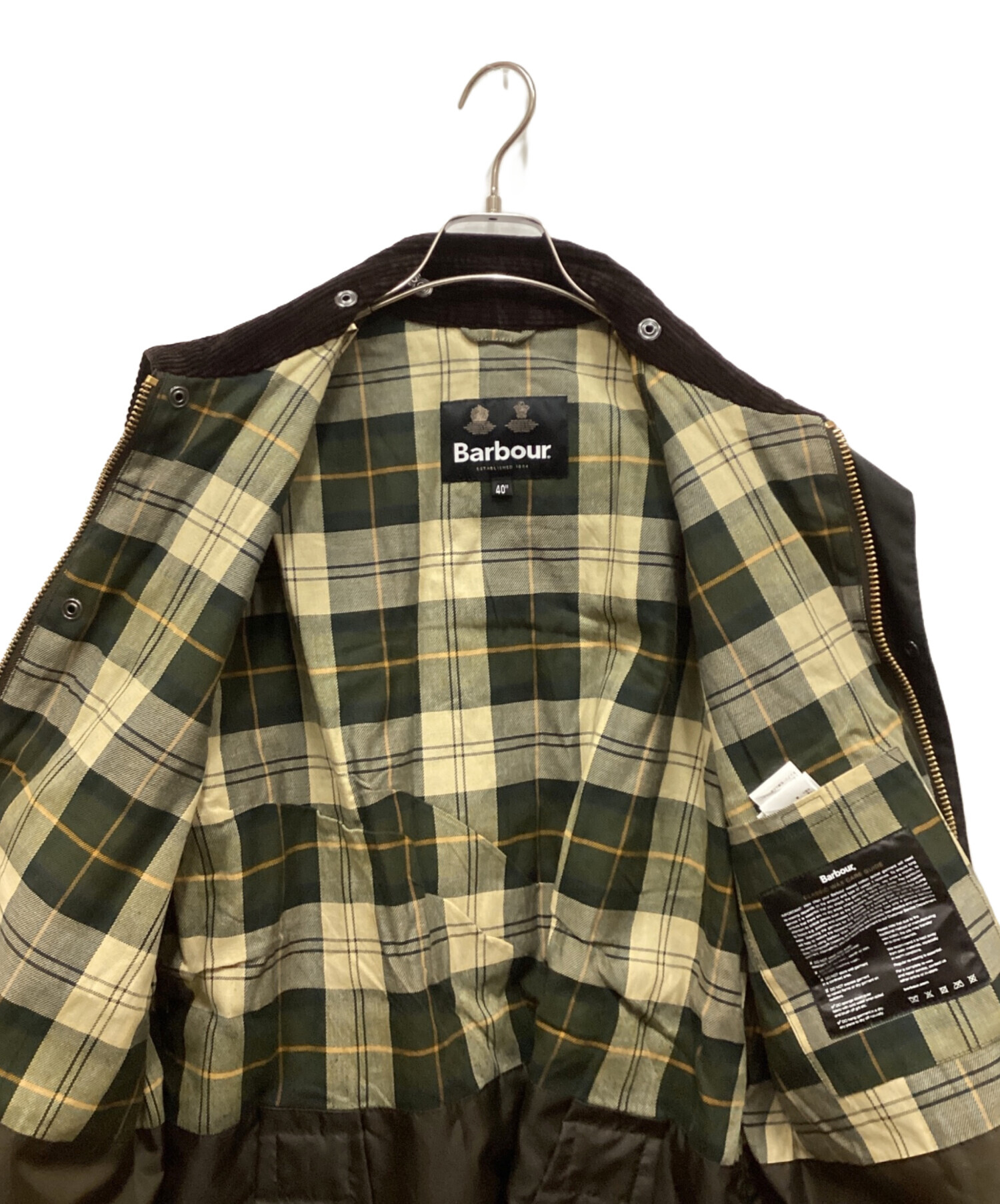 中古・古着通販】Barbour (バブアー) OS BEDALE WAX JACKET オリーブ 