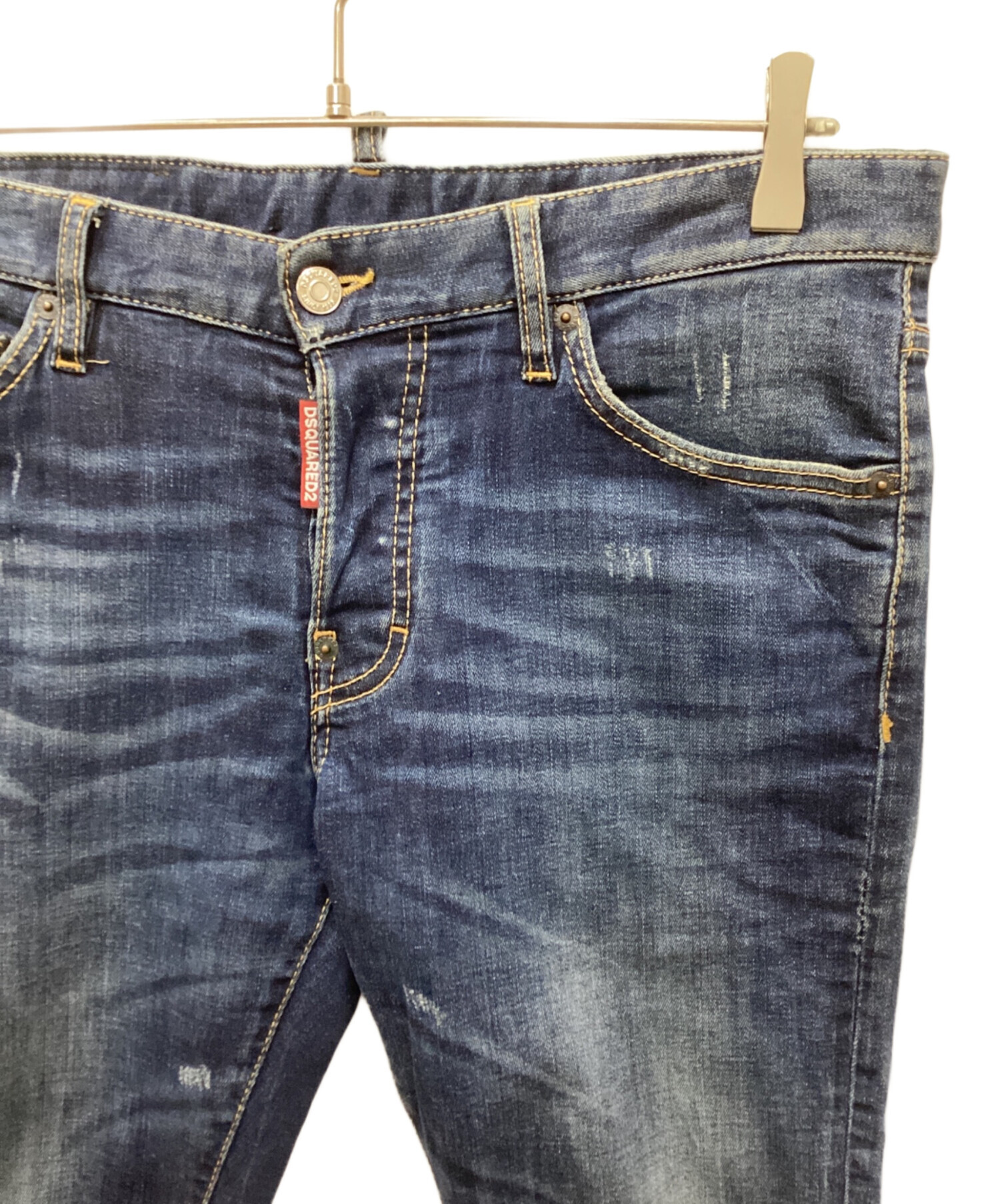 中古・古着通販】DSQUARED2 (ディースクエアード) ダメージ加工デニム