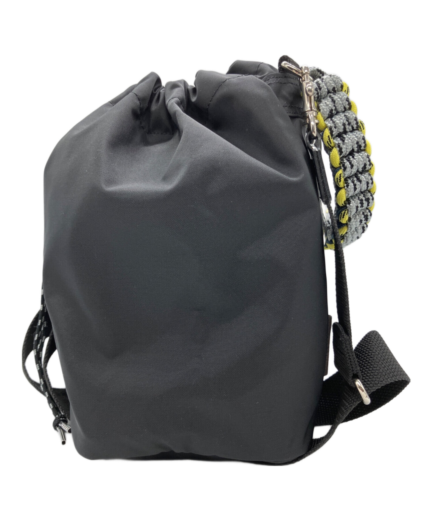 ショルダーバッグ zattu 2WAYドローストリングバッグ美品 中古・古着通販】zattu (ザッツ) LOWEEL ドロスト巾着2wayバッグ