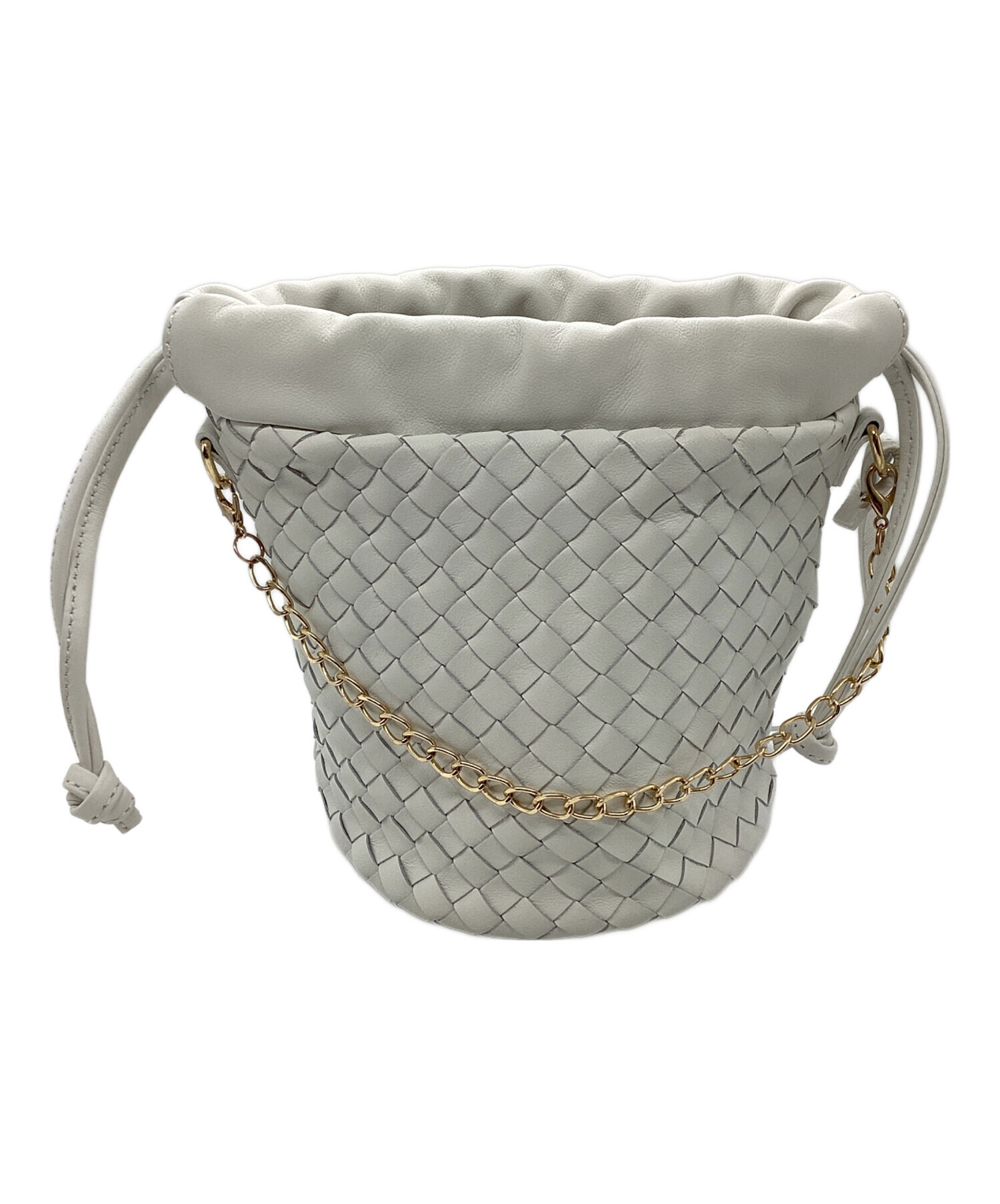 中古・古着通販】INNUE (イヌエ) Drawstring bag / イントレチャート 