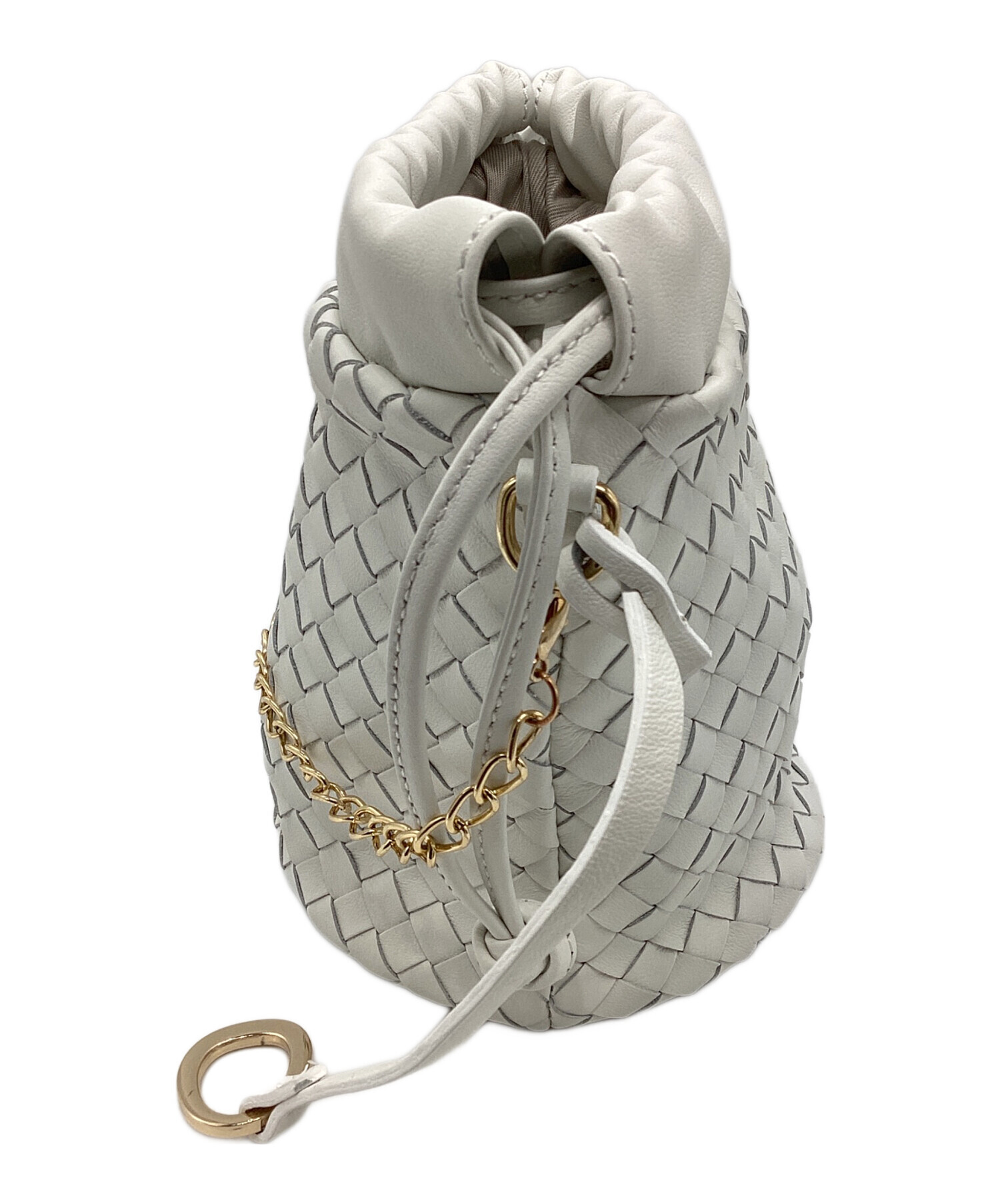 中古・古着通販】INNUE (イヌエ) Drawstring bag / イントレチャート 