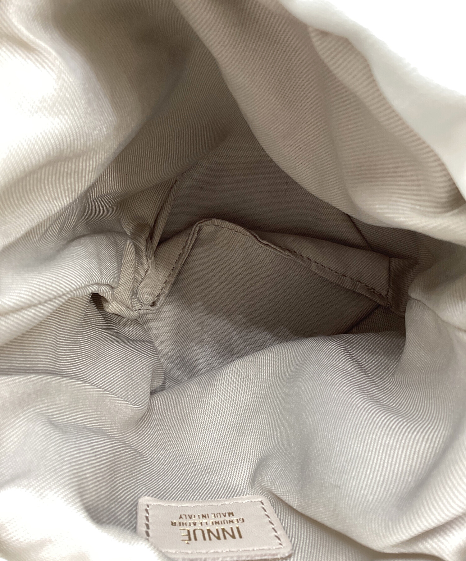 中古・古着通販】INNUE (イヌエ) Drawstring bag / イントレチャート 