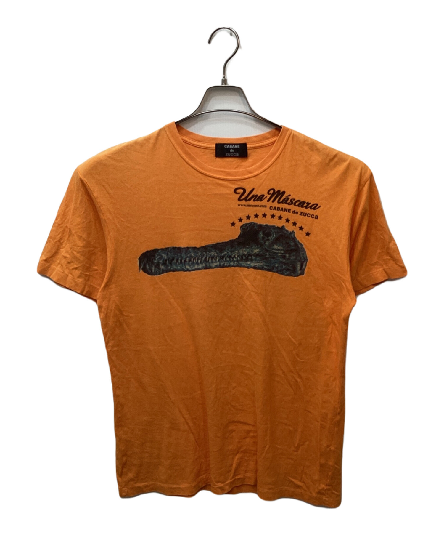 CABANE de ZUCCa カバンドズッカ Face Design Tee 中古・古着通販】CABANE de ZUCCa (カバンドズッカ) プリントTシャツ