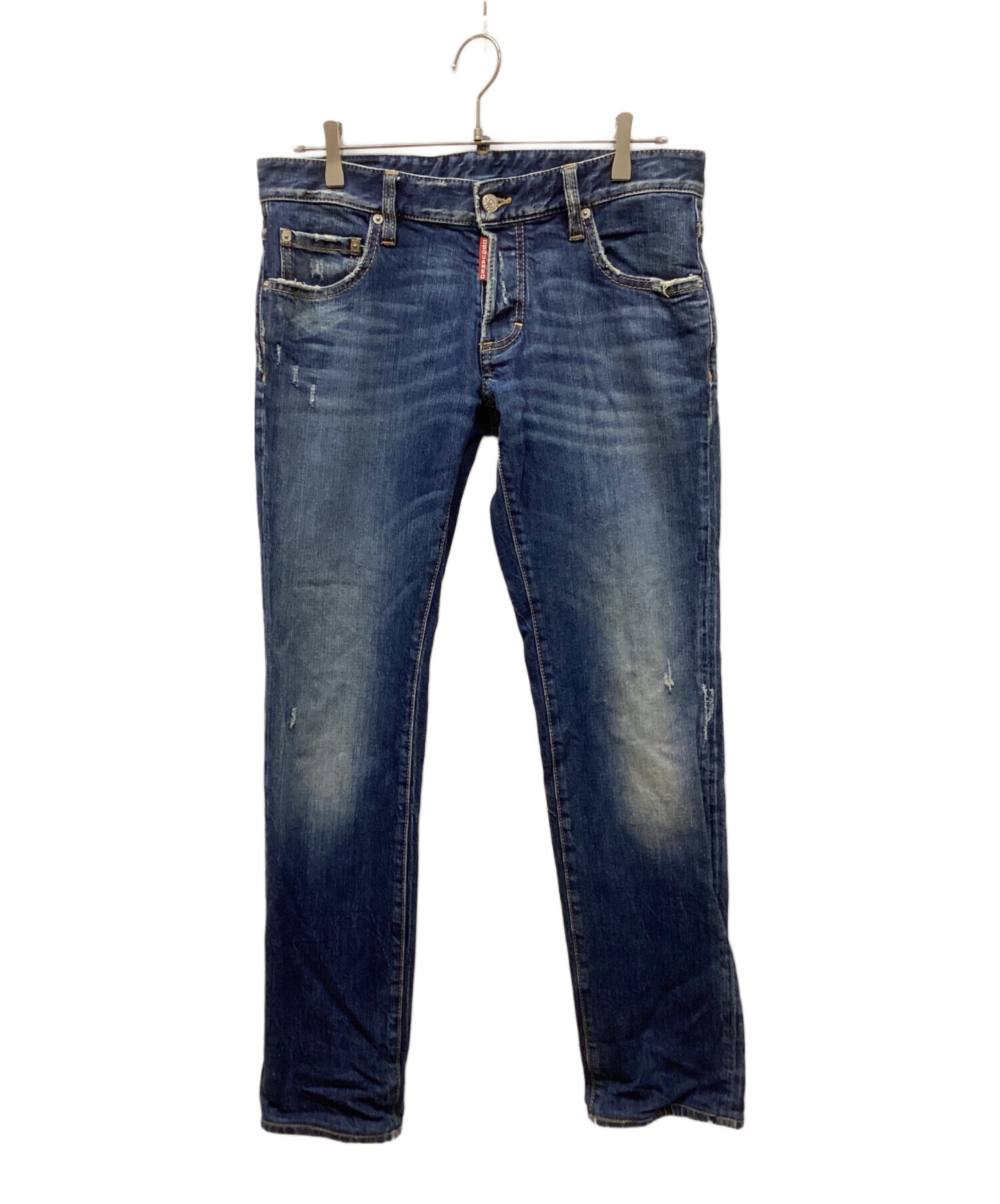 中古・古着通販】DSQUARED2 (ディースクエアード) 加工デニムパンツ