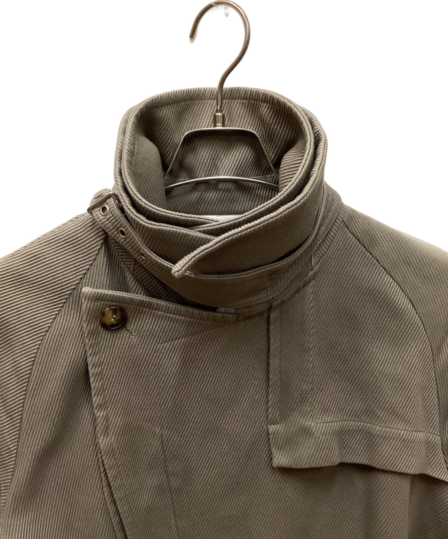 中古・古着通販】SEEALL (シーオール) DOUBLE COLLAR TRENCH 中古・古着通販】SEEALL (シーオール) DOUBLE COLLAR TRENCH