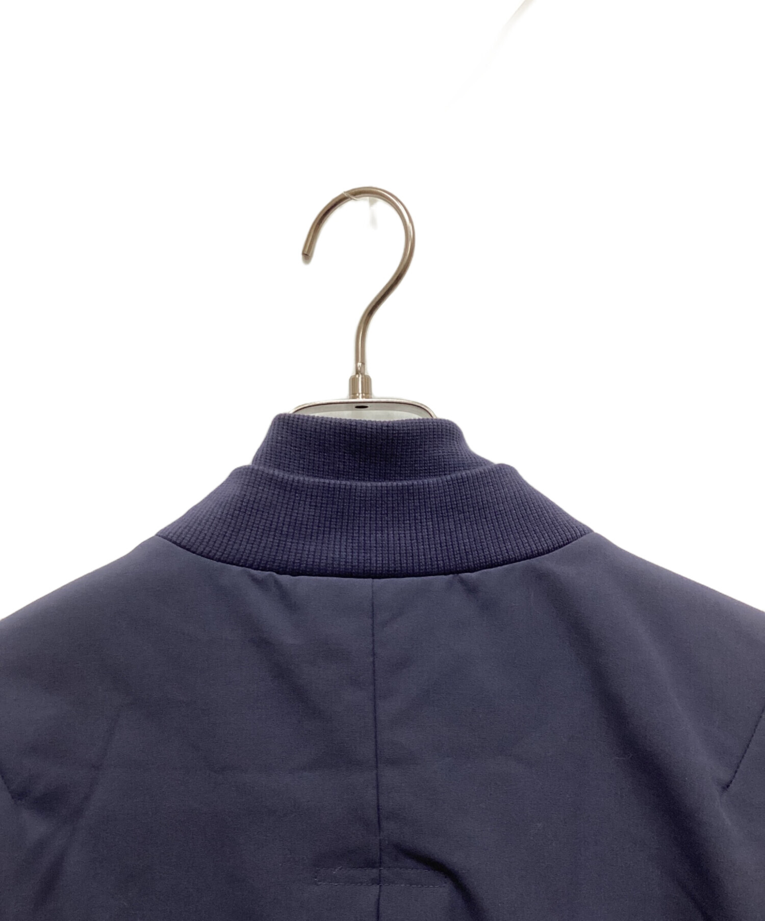 中古・古着通販】adidas (アディダス) サイドジップブルゾン ネイビー