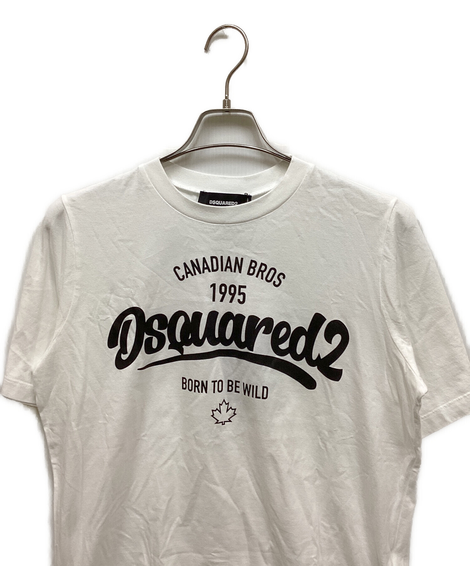 中古・古着通販】DSQUARED2 (ディースクエアード) ロゴプリントTシャツ