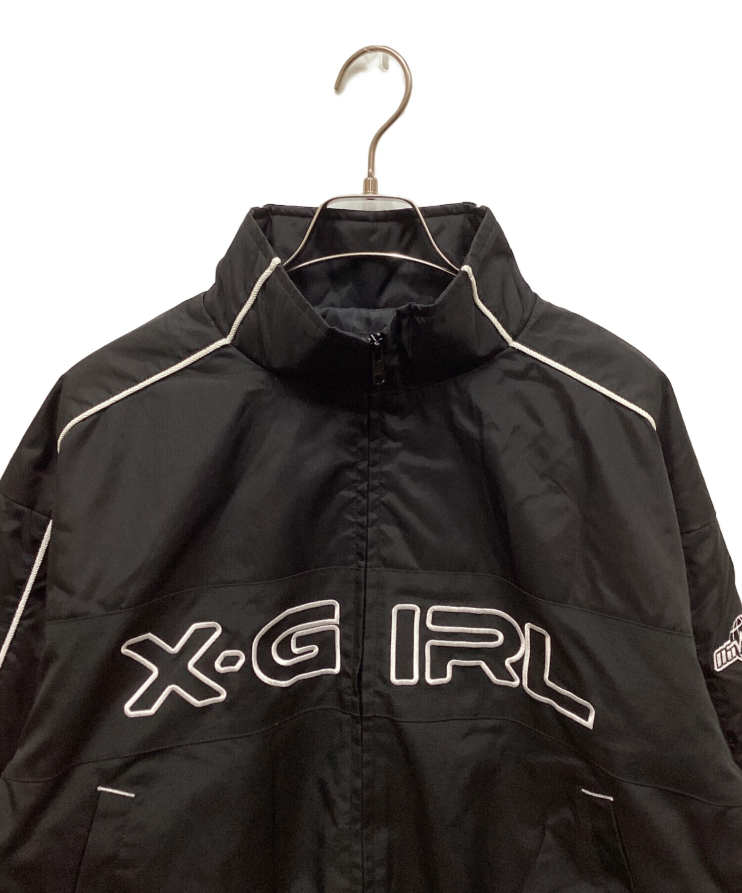 中古・古着通販】X-girl (エックスガール) ジャケット ブラック サイズ 