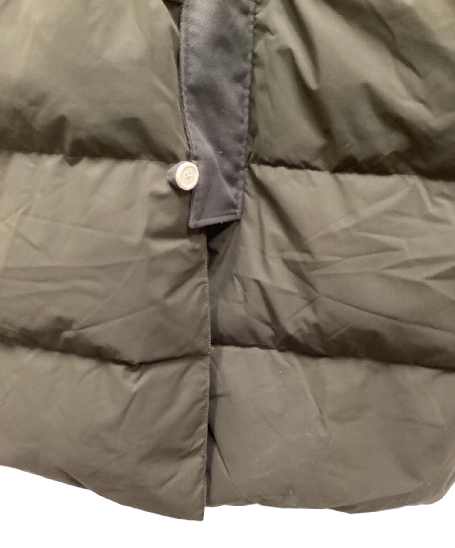 値下げ　FRED PERRY　フレッドペリー　ダウンコート　ベージュ　S 中古・古着通販】FRED PERRY (フレッドペリー) ダウンコート オリーブ