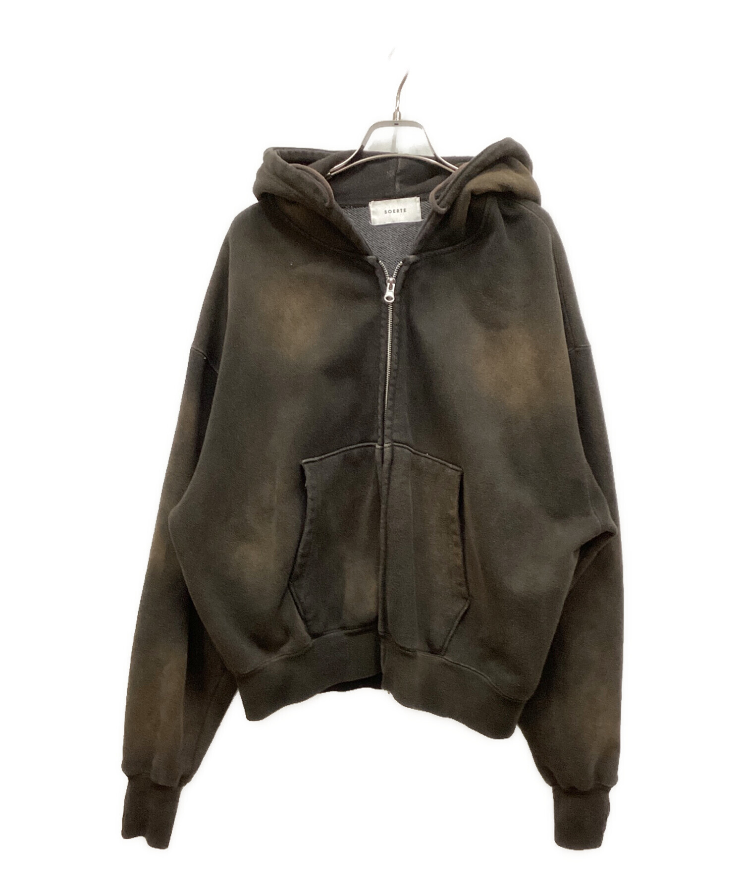 中古・古着通販】soerte (ソエルテ) Heavy weight double zip ブラウン 