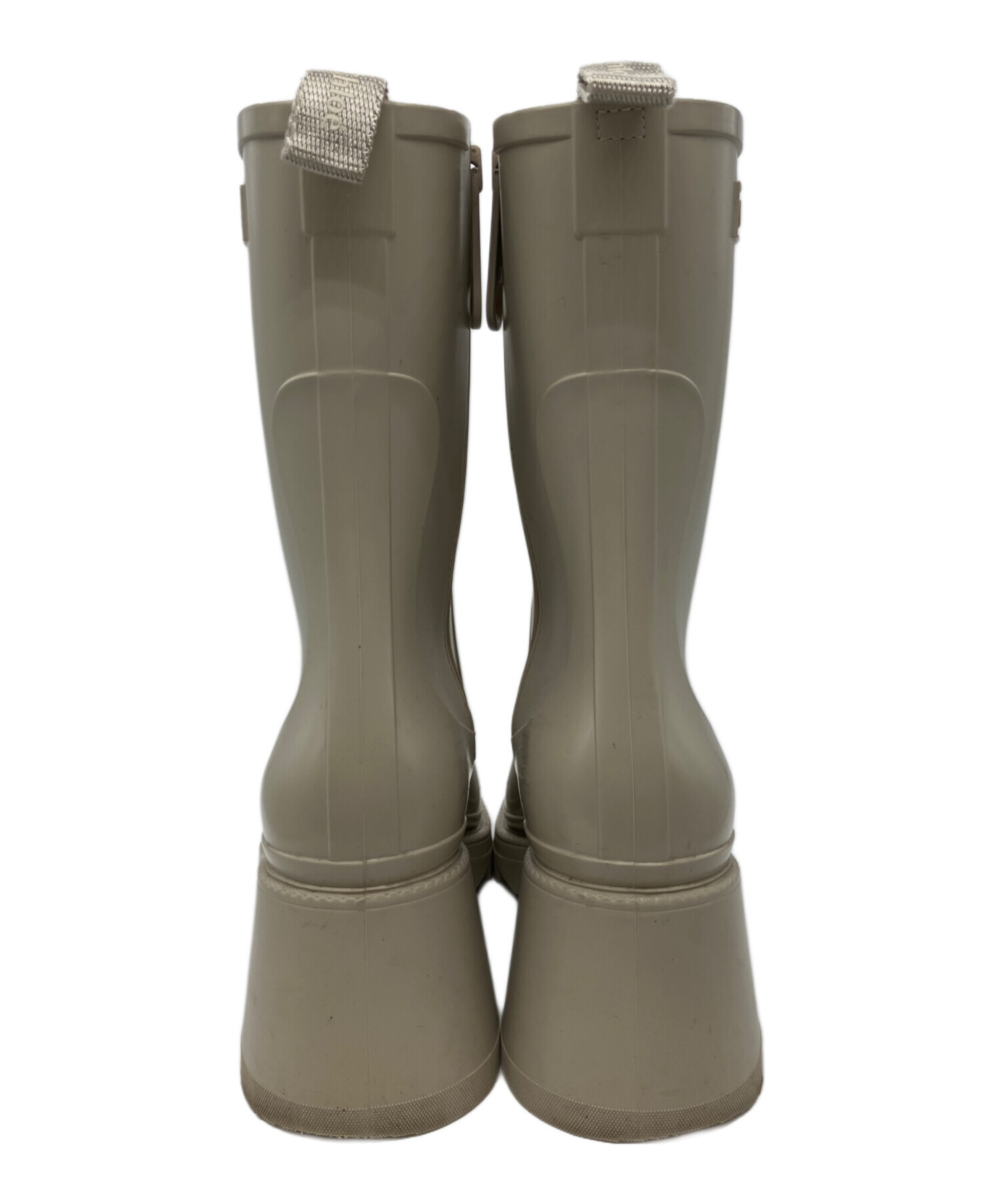 中古・古着通販】Chloe (クロエ) BETTY レインブーツ ベージュ サイズ 