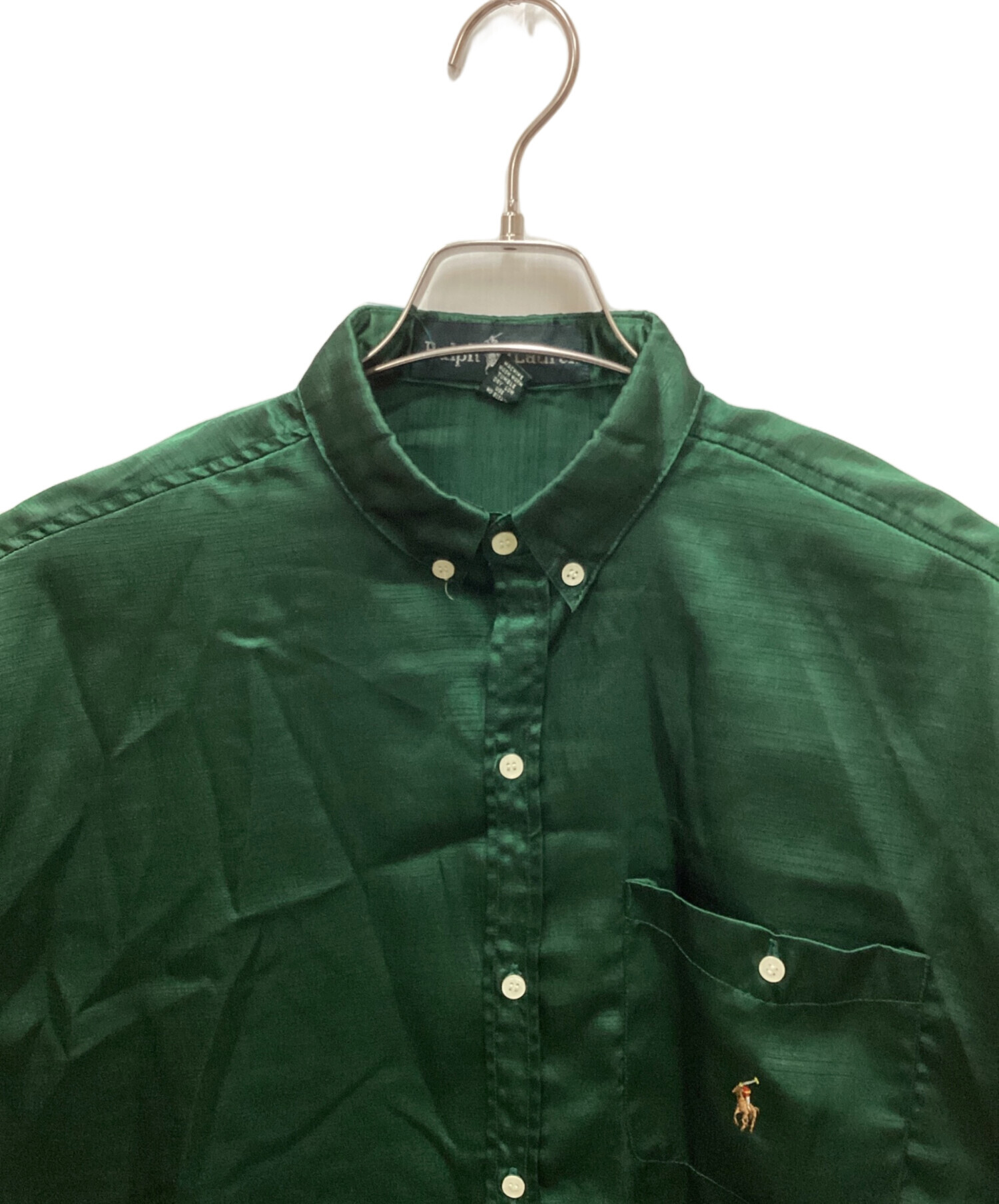 中古・古着通販】RALPH LAUREN (ラルフローレン) 80S緑タグ シャツ