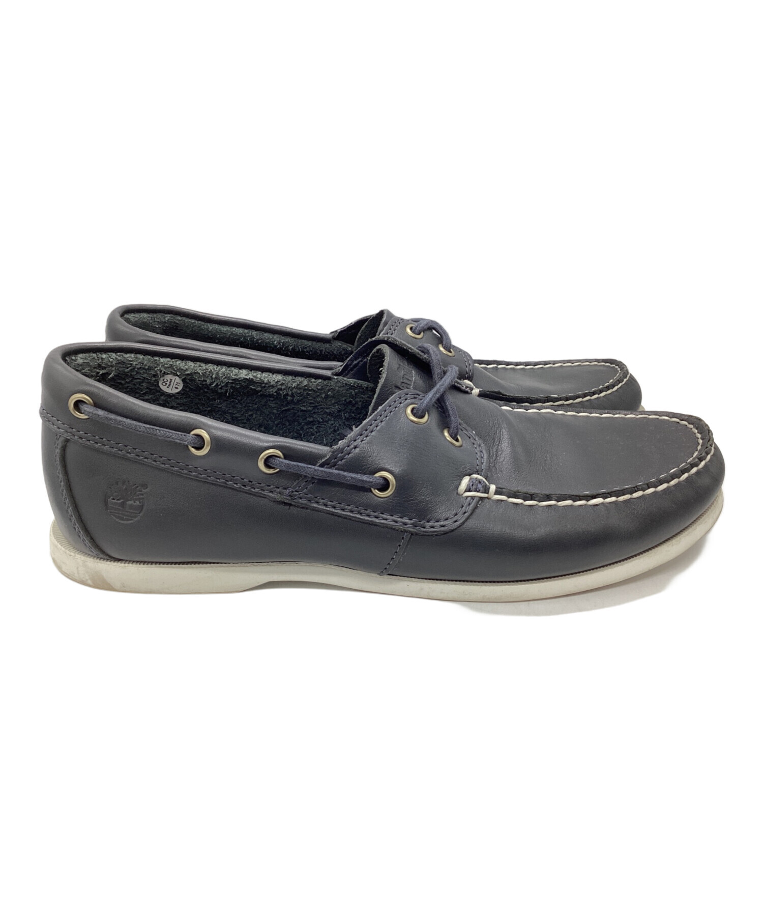 Timberland ネイビー デッキシューズ 27.0 中古・古着通販】Timberland (ティンバーランド) デッキシューズ