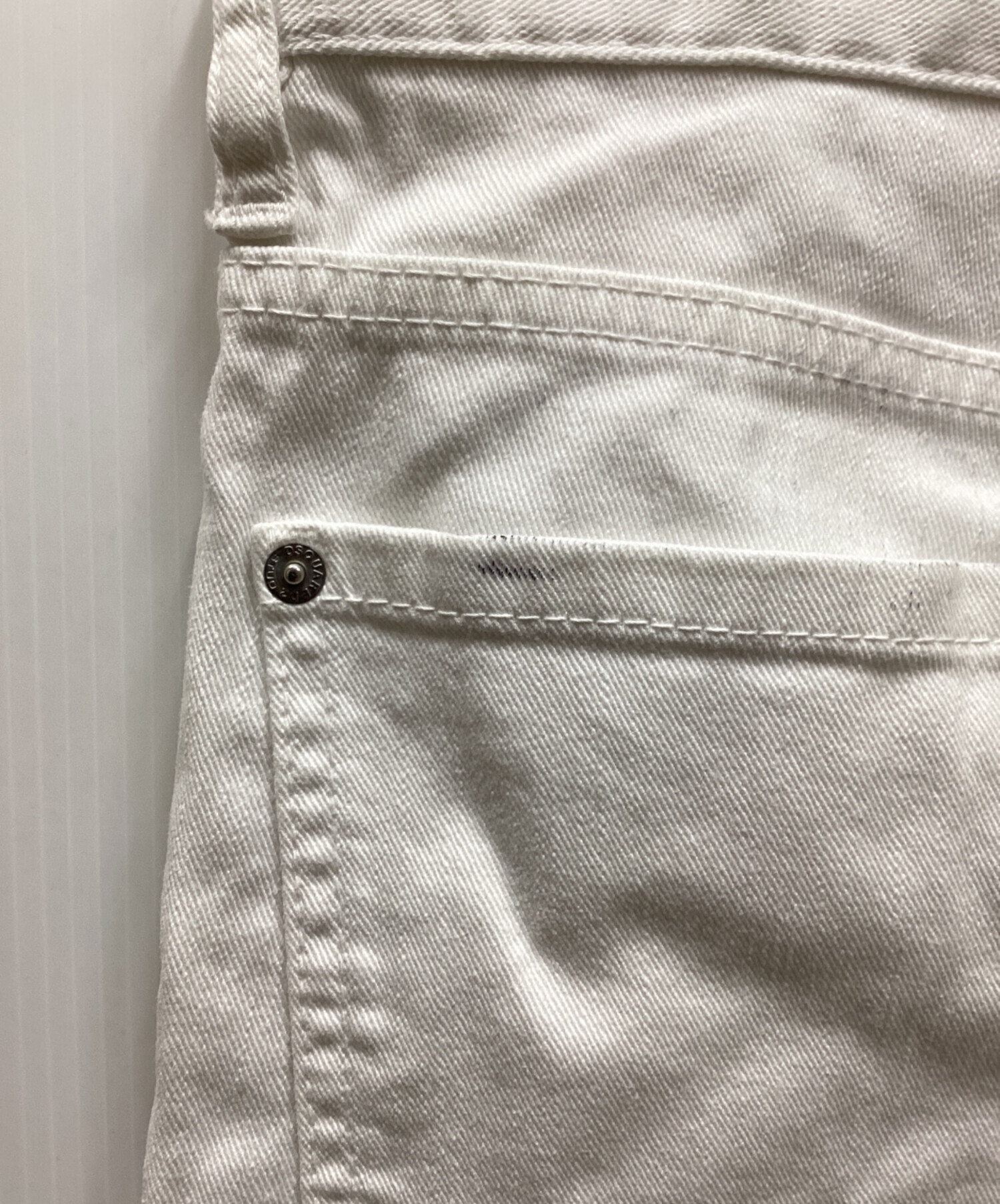 中古・古着通販】DSQUARED2 (ディースクエアード) ホワイトデニム