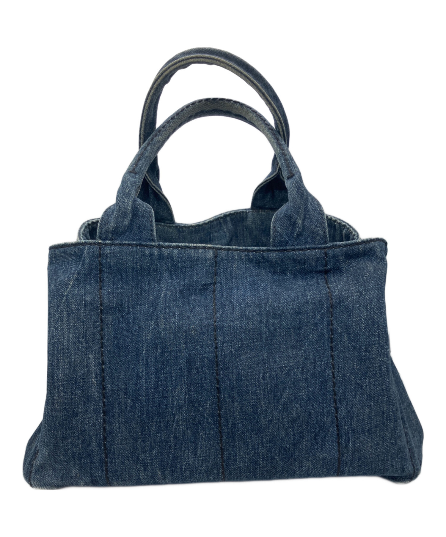 中古・古着通販】PRADA (プラダ) CANAPA/カナパデニムトート 中古・古着通販】PRADA (プラダ) CANAPA/カナパデニムトート