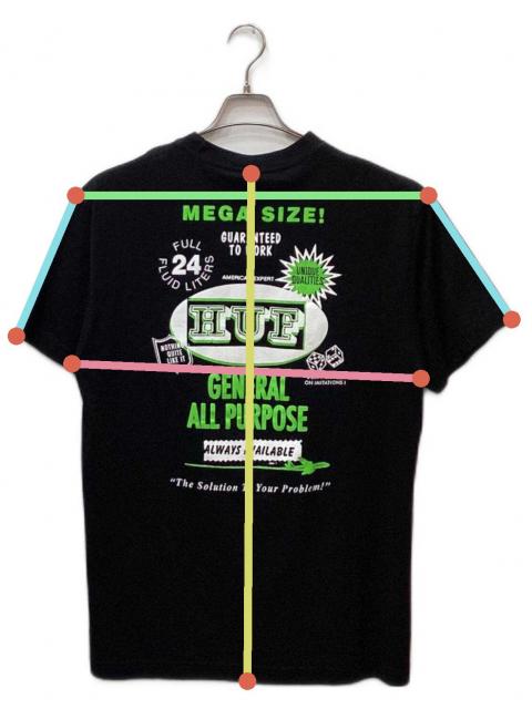 中古・古着通販】HUF (ハフ) ALL PURPOSE Tee（オールパーパスティー