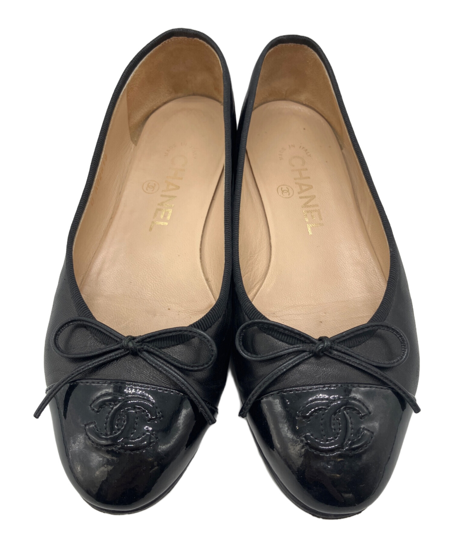 中古・古着通販】CHANEL (シャネル) バレリーナココマークフラット