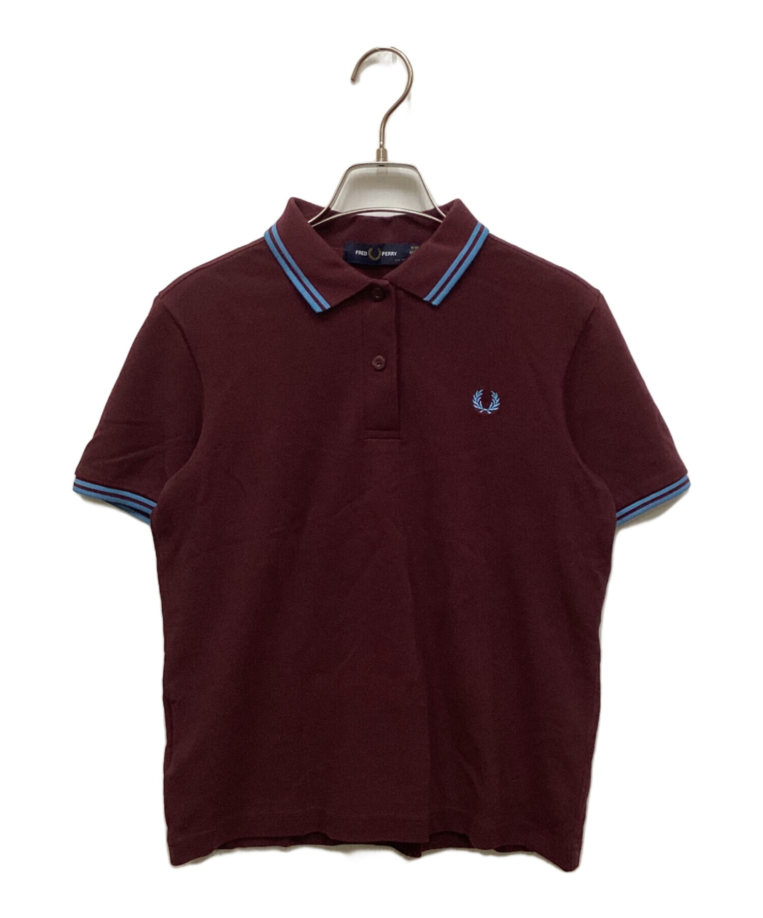 【タグ付き新品】Fred Perry フレッドペリー ポロシャツ ブラウン 中古・古着通販】FRED PERRY (フレッドペリー) 2ラインカラー