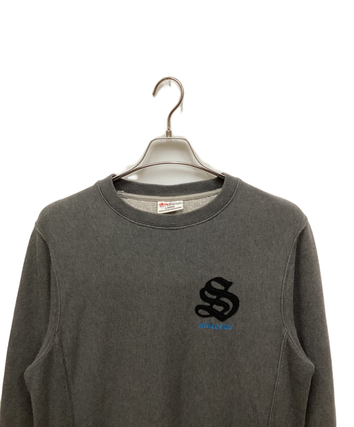 中古・古着通販】stussy (ステューシー) クルーネックスウェット 
