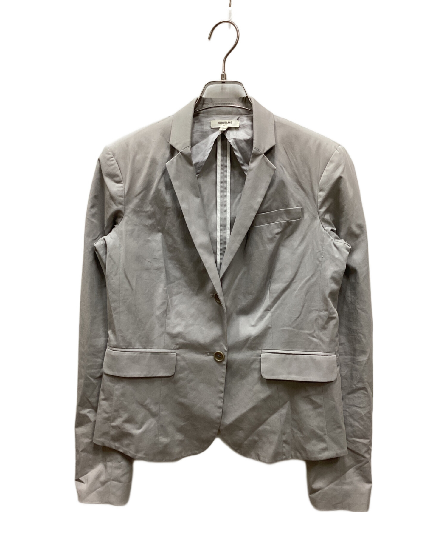 HELMUT LANG ヘルムートラング カーディガン S グレー 【古着】【中古】 HELMUT LANG（ヘルムートラング） | ニットの古着・中古通販 | 【公式