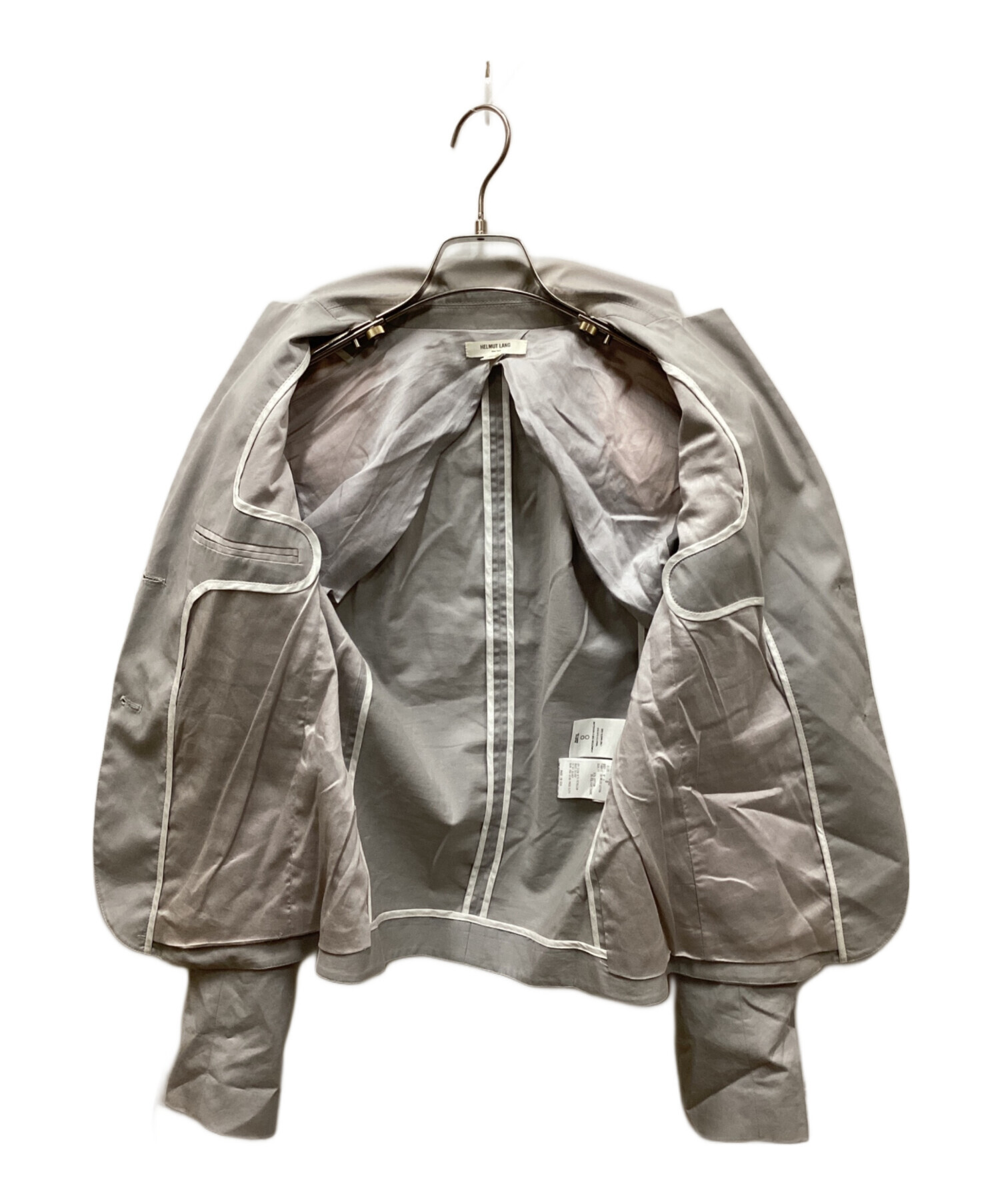 HELMUT LANG ヘルムートラング カーディガン S グレー 【古着】【中古】【送料無料】 HELMUT LANG - HELMUT LANG ヘルムートラング カーディガン S グレー