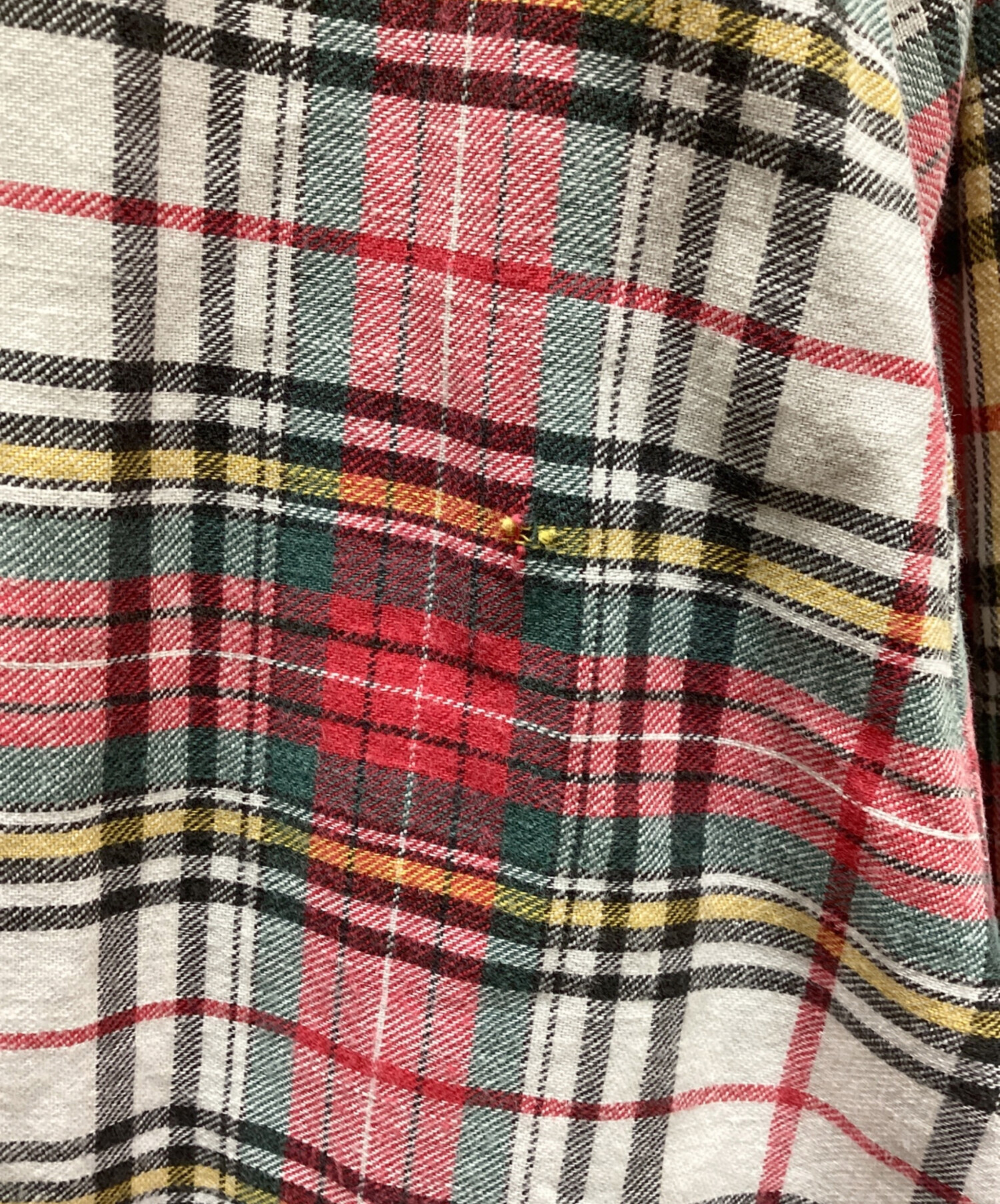 中古・古着通販】USED (ユーズド) ヴィンテージシャツ レッド サイズ:L 