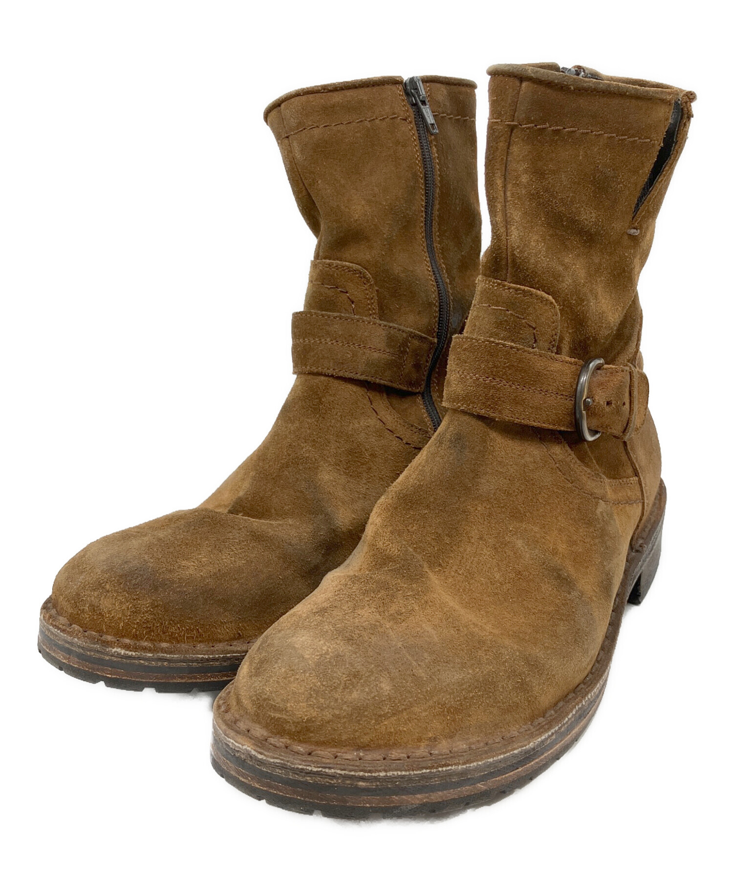 中古・古着通販】BOEMOS (ボエモス) エンジニアブーツ ブラウン サイズ