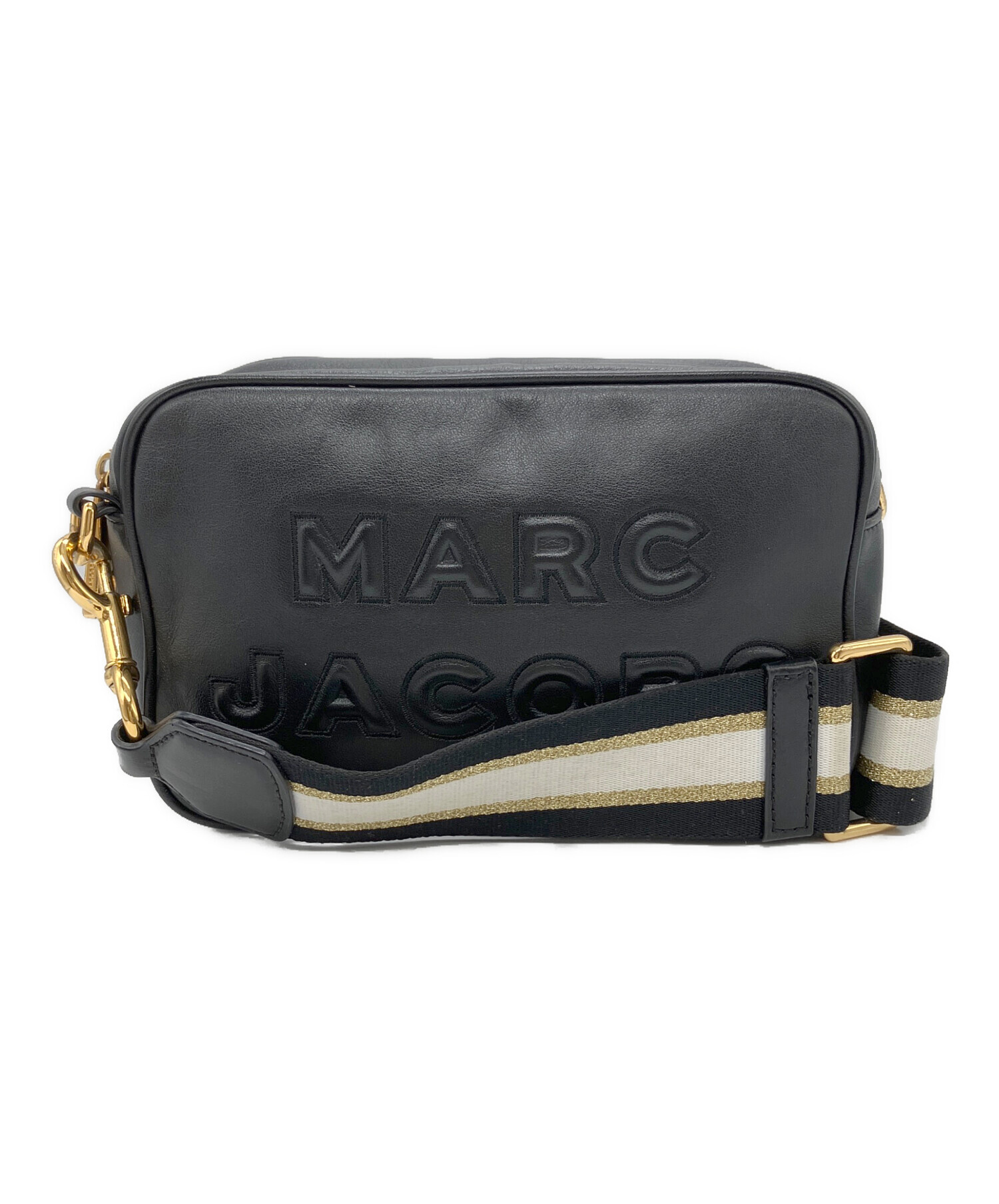 ☆美品☆MARC JACOBS マークジェイコブス　フラッシュクロスボディバッグ 中古・古着通販】MARC JACOBS (マークジェイコブス) フラッシュレザー