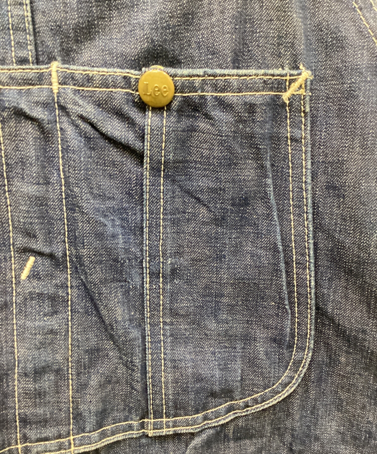 中古・古着通販】LEE (リー) 91-LB ローバックオーバーオール