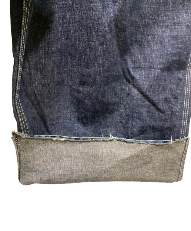 Lee 91-LB オーバーオール ローバック ロングL 色落良 50s 中古・古着通販】LEE (リー) 91-LB ローバックオーバーオール