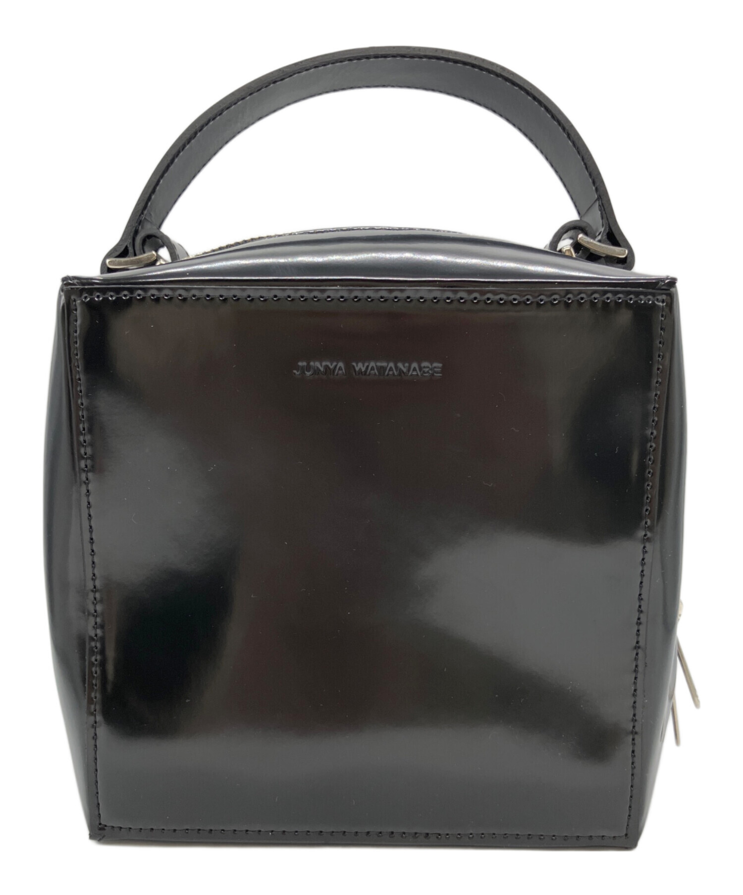 中古・古着通販】JUNYA WATANABE (ジュンヤワタナベ) LEATHER CUBE BAG 