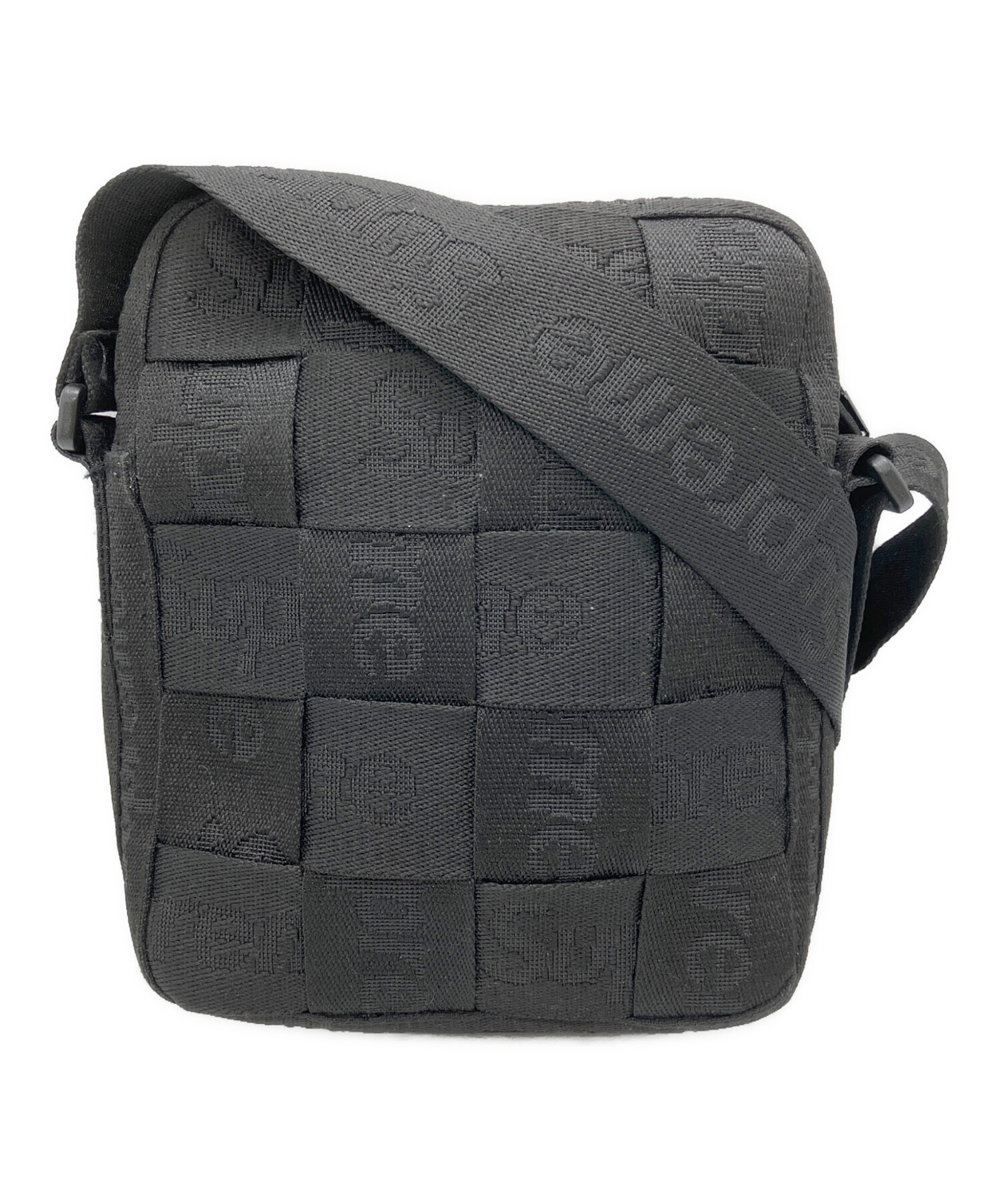 中古・古着通販】Supreme (シュプリーム) Woven Shoulder Bag ブラック 