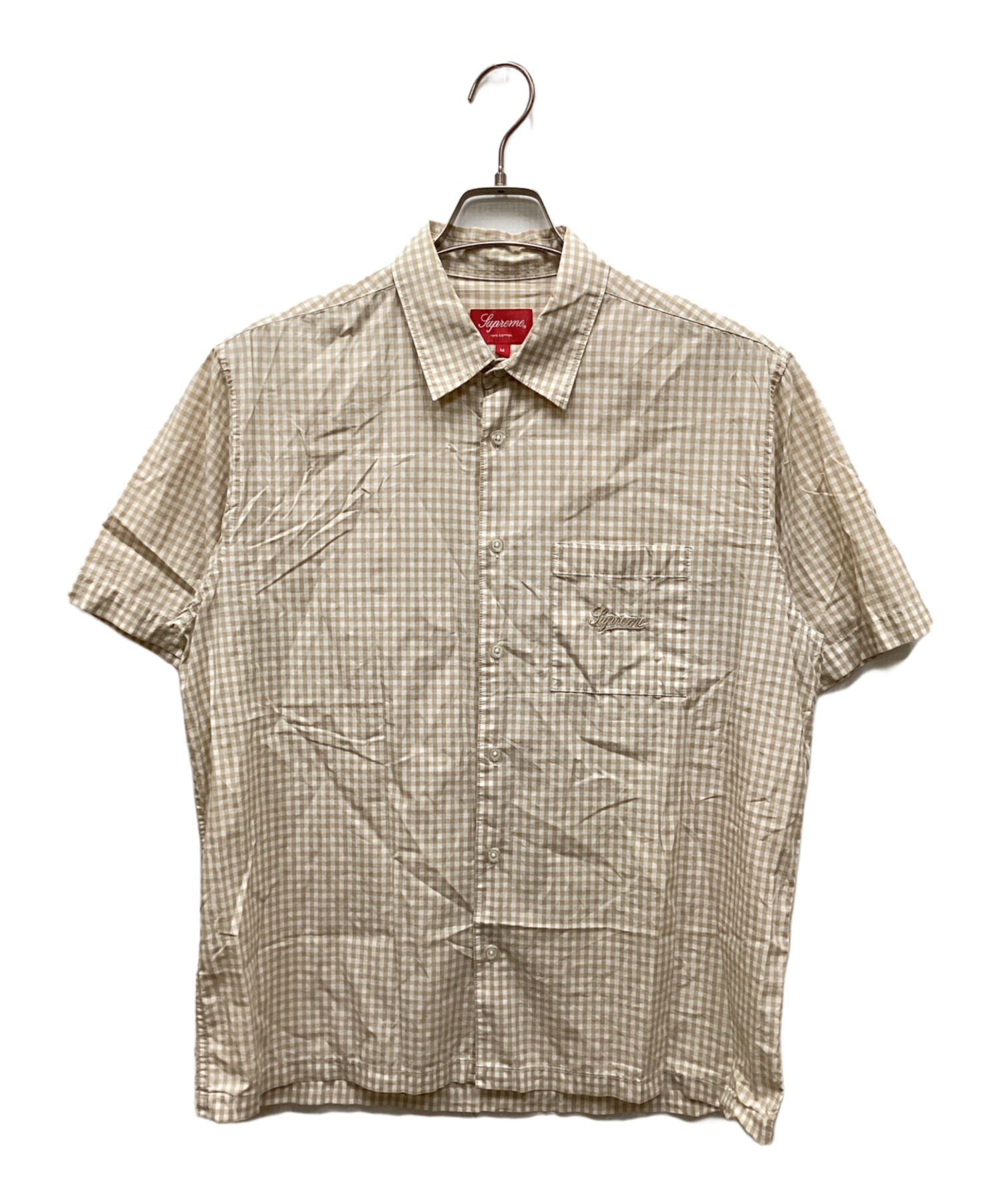 Supreme Gingham S/S Shirt 半袖シャツ