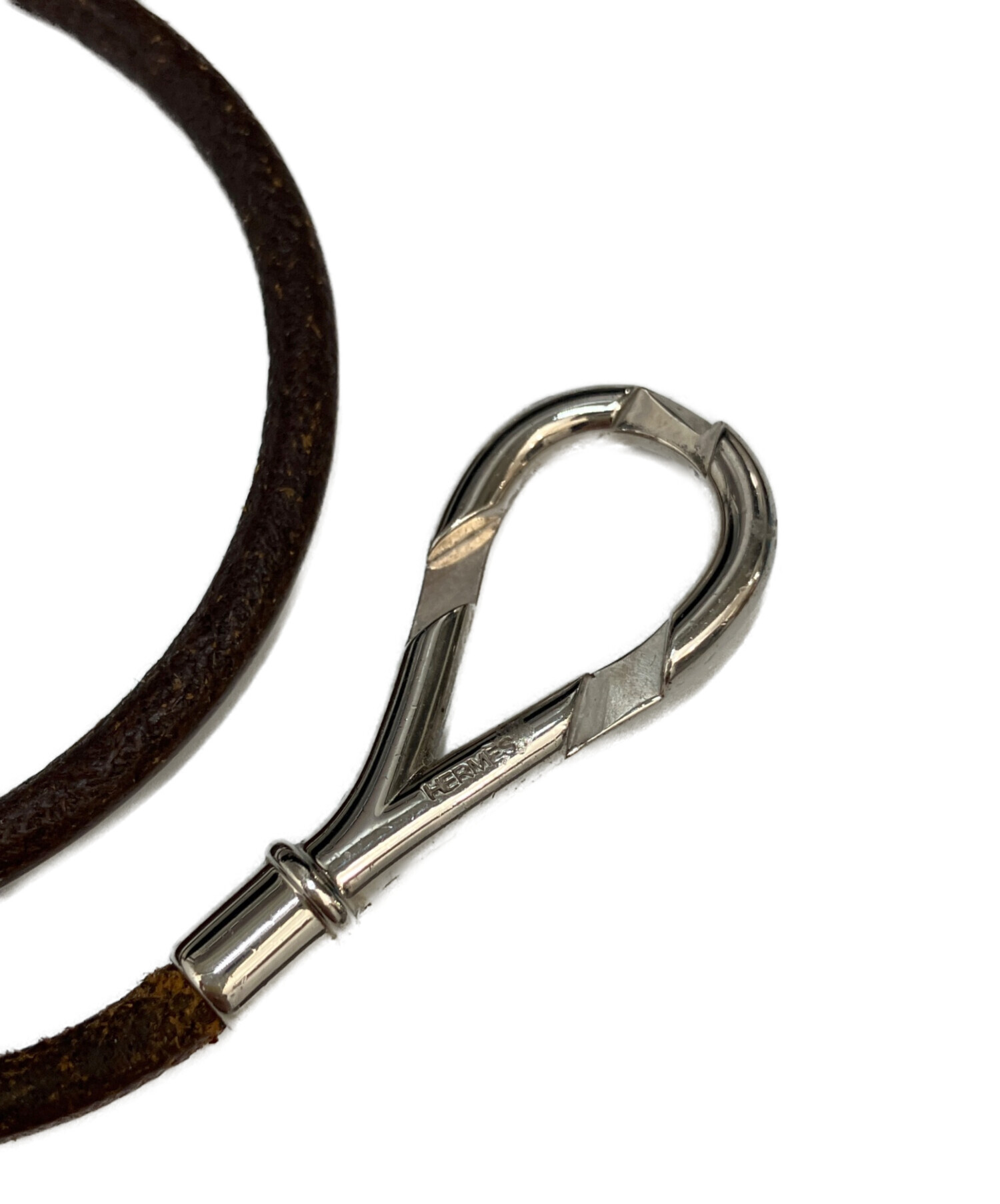 中古・古着通販】HERMES (エルメス) アタメ チョーカー / レザー