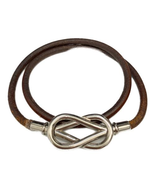 中古・古着通販】HERMES (エルメス) アタメ チョーカー / レザー 