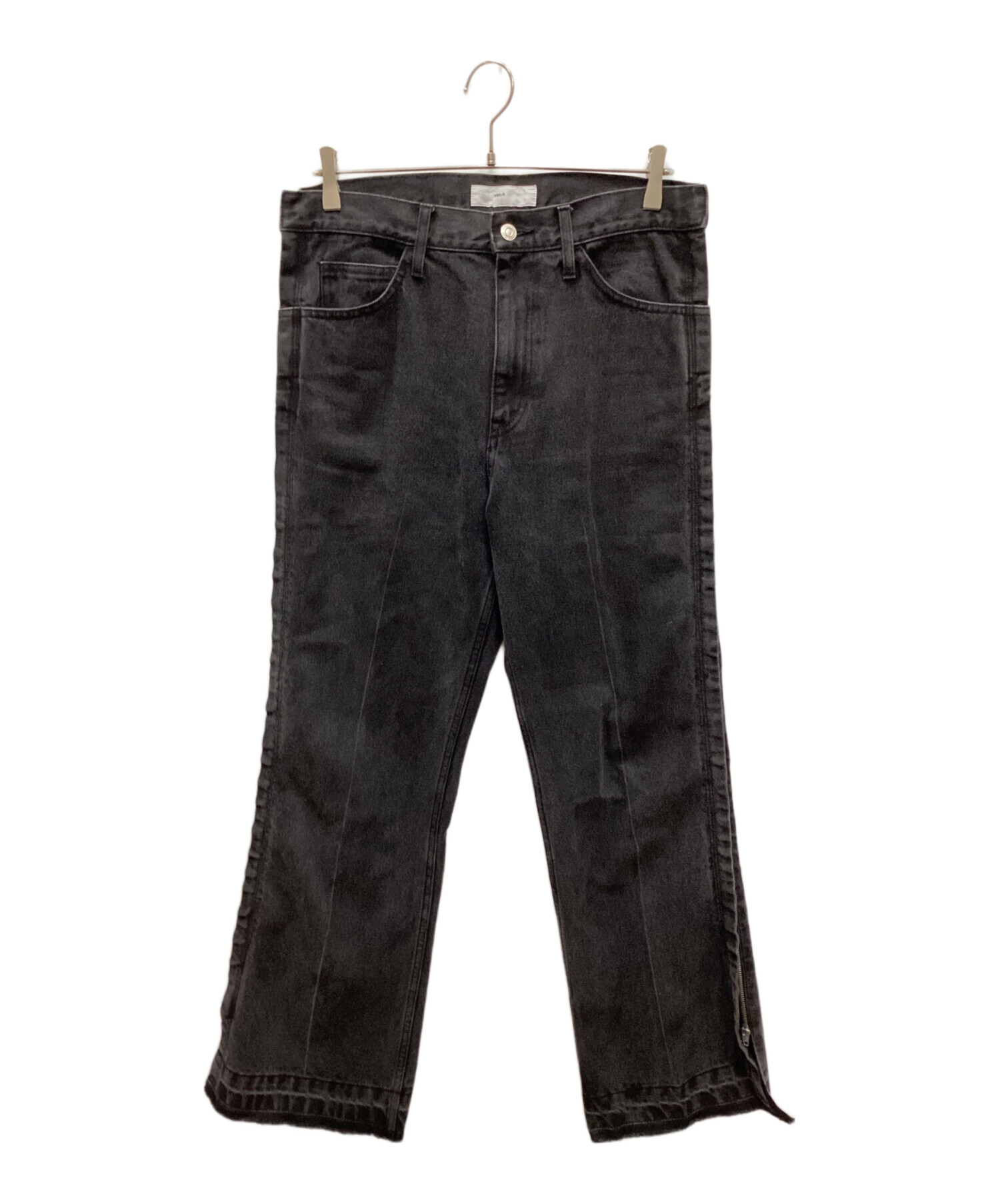 パンツ TOGA VIRILIS Zip denim pants(BLACK) 46 中古・古着通販】TOGA VIRILIS (トーガ ビリリース) ZIP DENIM PANTS