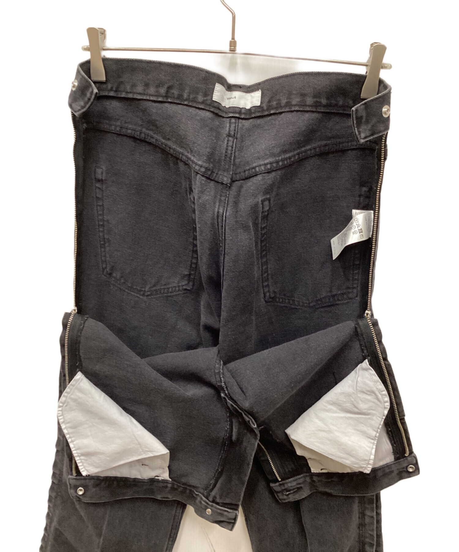中古・古着通販】TOGA VIRILIS (トーガ ビリリース) ZIP DENIM PANTS