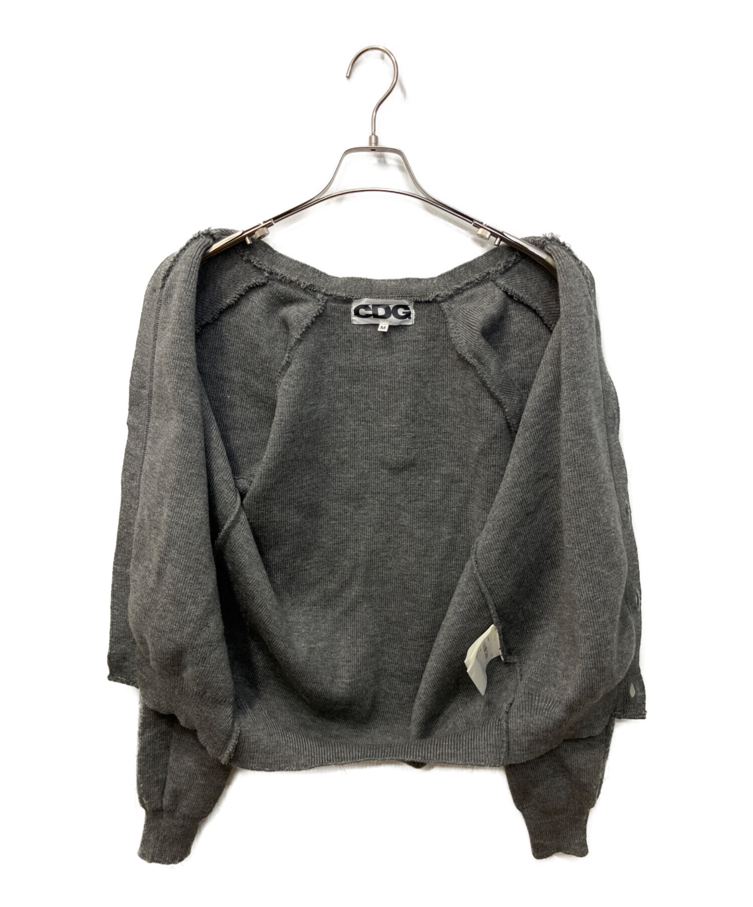 その他 digdig 中古・古着通販】CDG (シーディージー) バックロゴニットカーディガン