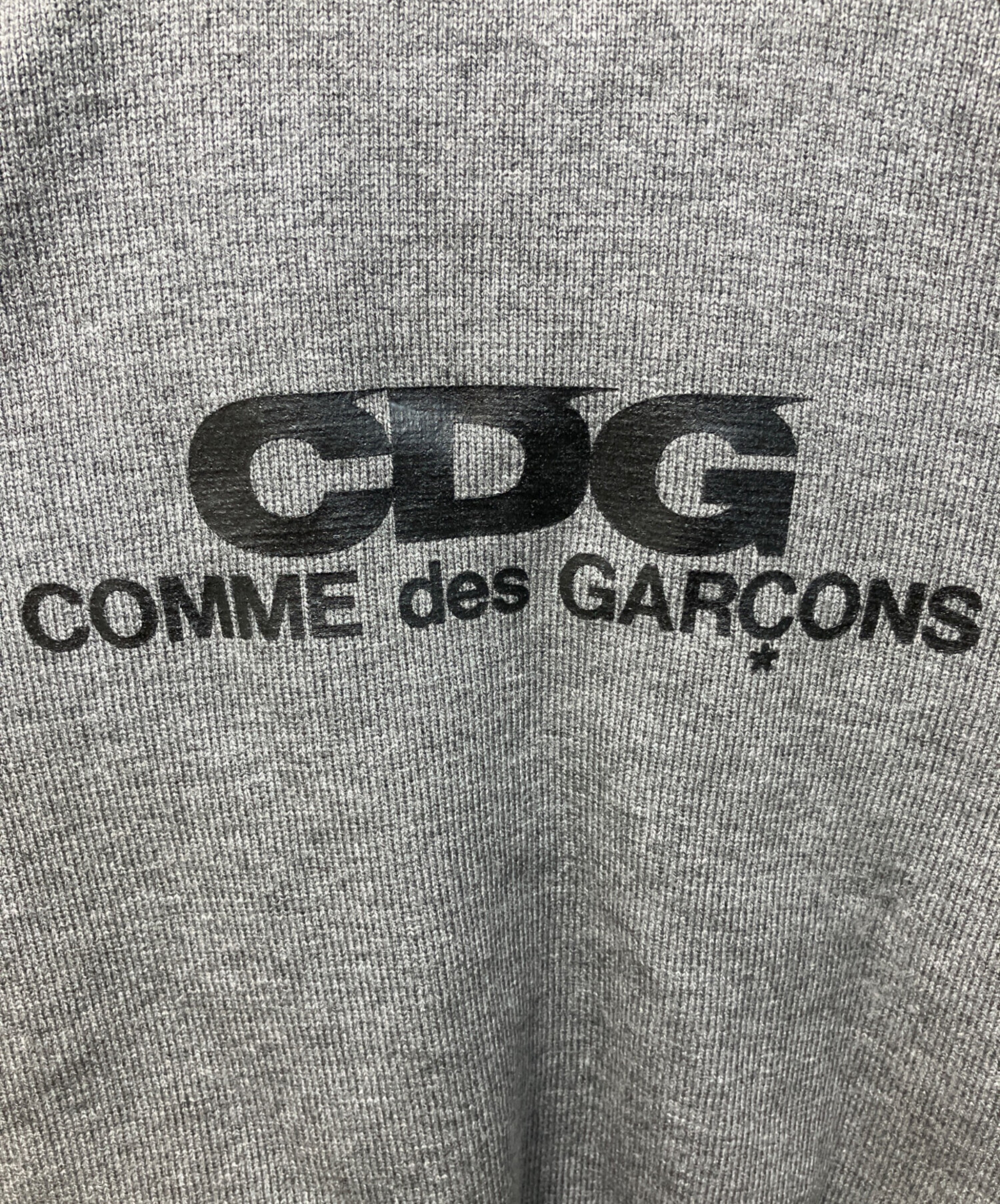 中古・古着通販】CDG (シーディージー) バックロゴニットカーディガン