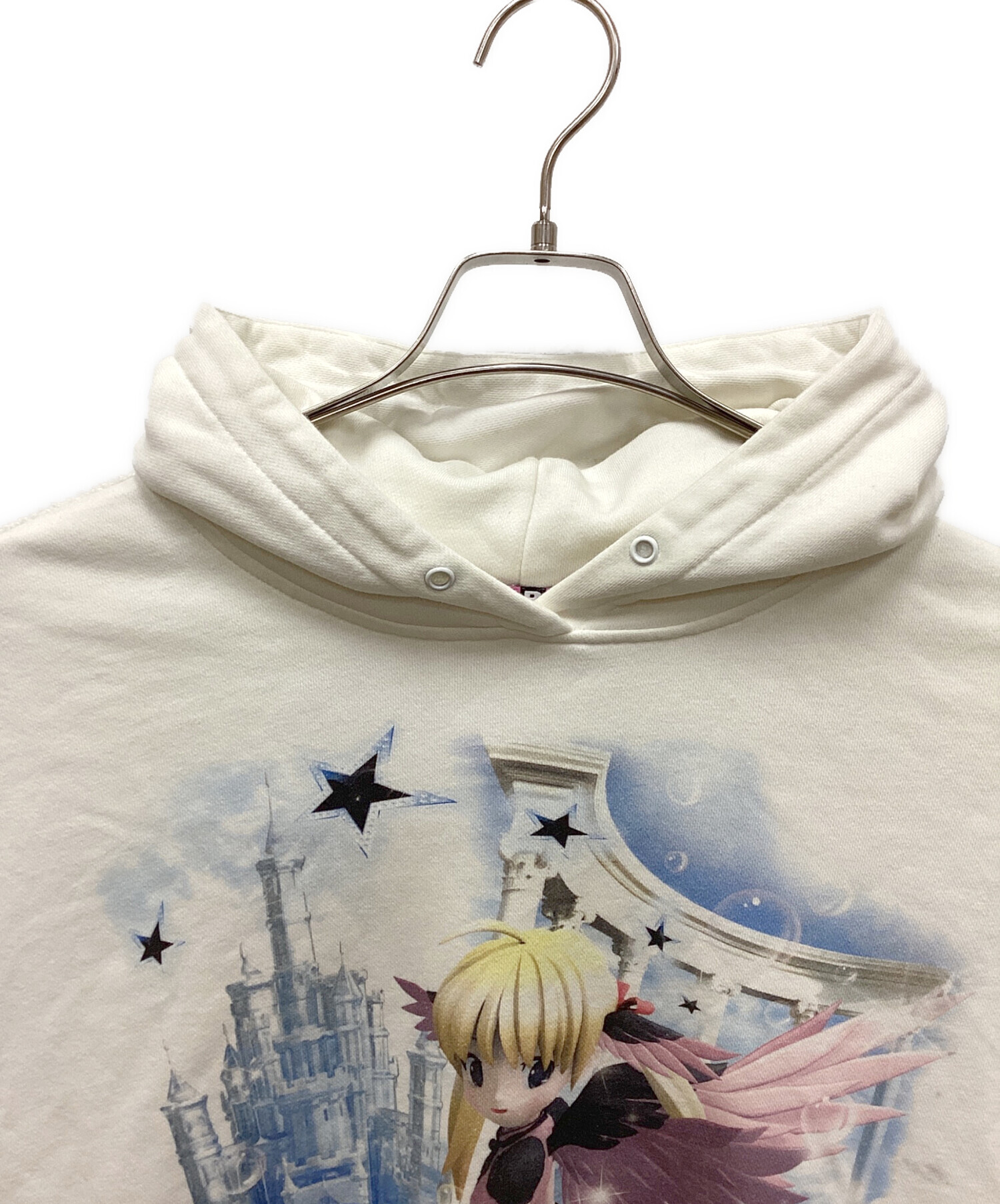 中古・古着通販】CFIERCE (フィアス) プルオーバーパーカー ホワイト 