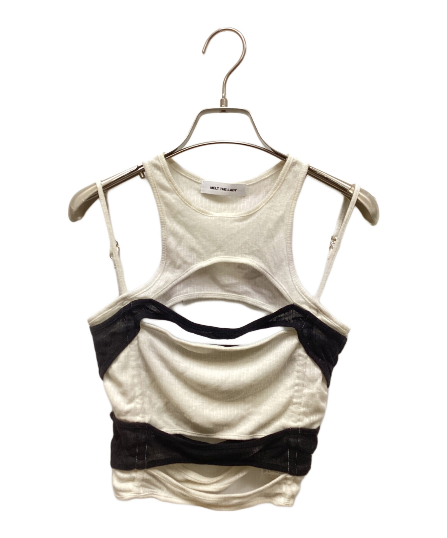トップス Melt the lady tiny fluffy tank + tops 中古・古着通販】MELT THE LADY (メルトザレディ) tiny fluffy tank