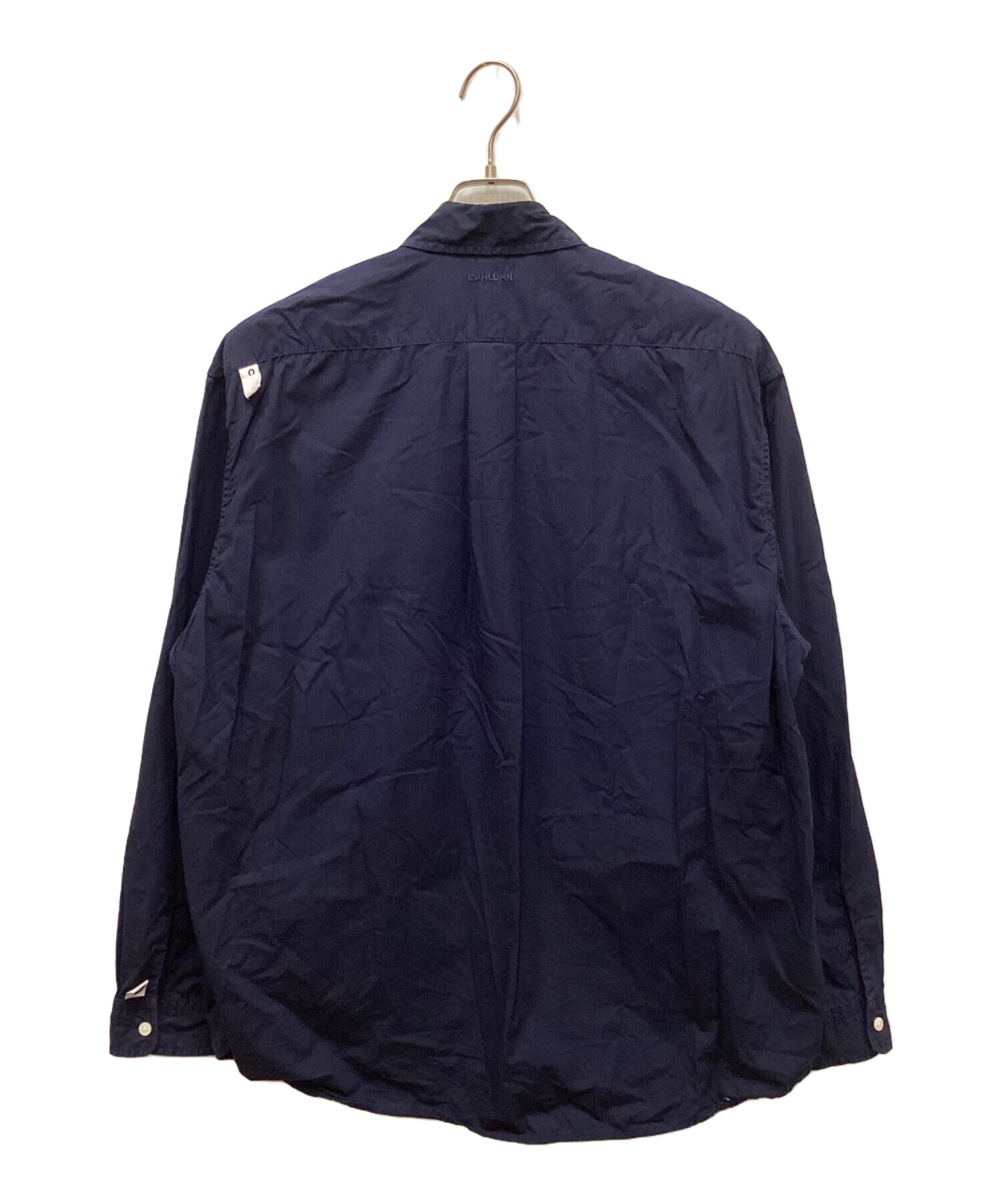 中古・古着通販】CAHLUMN (カウラム) Magazine Pocket Broad Shirt