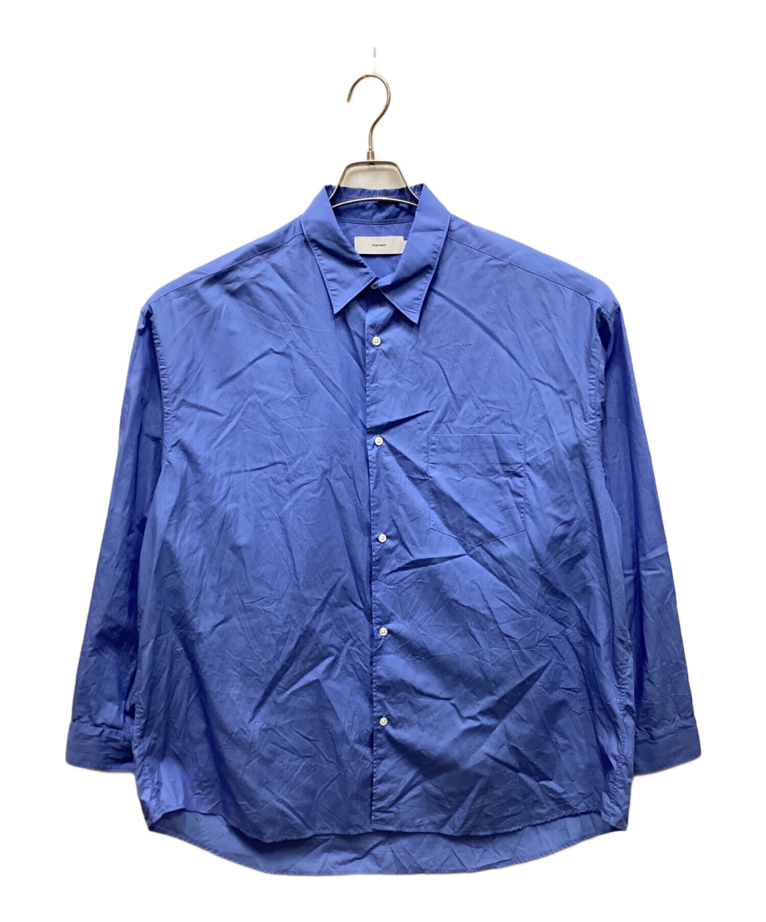 中古・古着通販】Graphpaper (グラフペーパー) Broad L/S Oversized 
