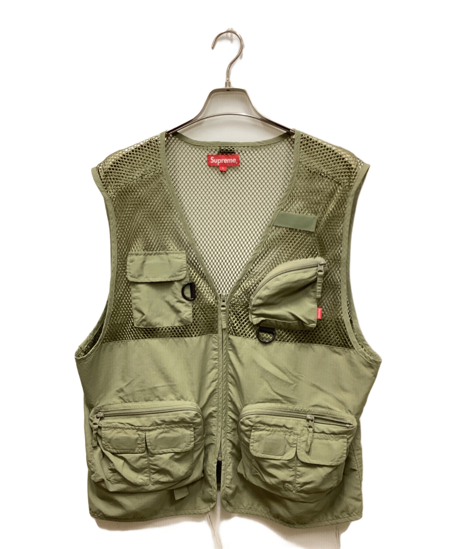 中古・古着通販】SUPREME (シュプリーム) Mesh Cargo Vest/メッシュ