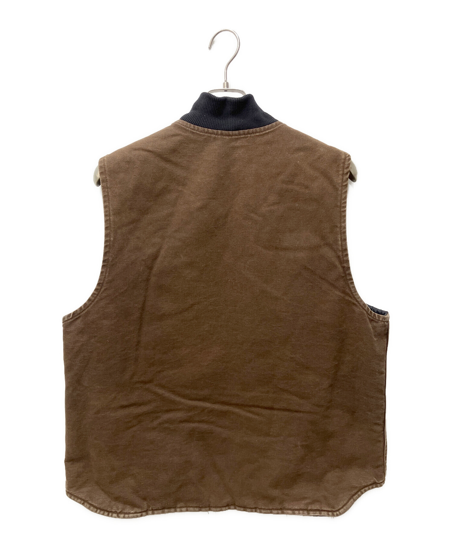 中古・古着通販】CarHartt (カーハート) ダックベスト ブラウン サイズ