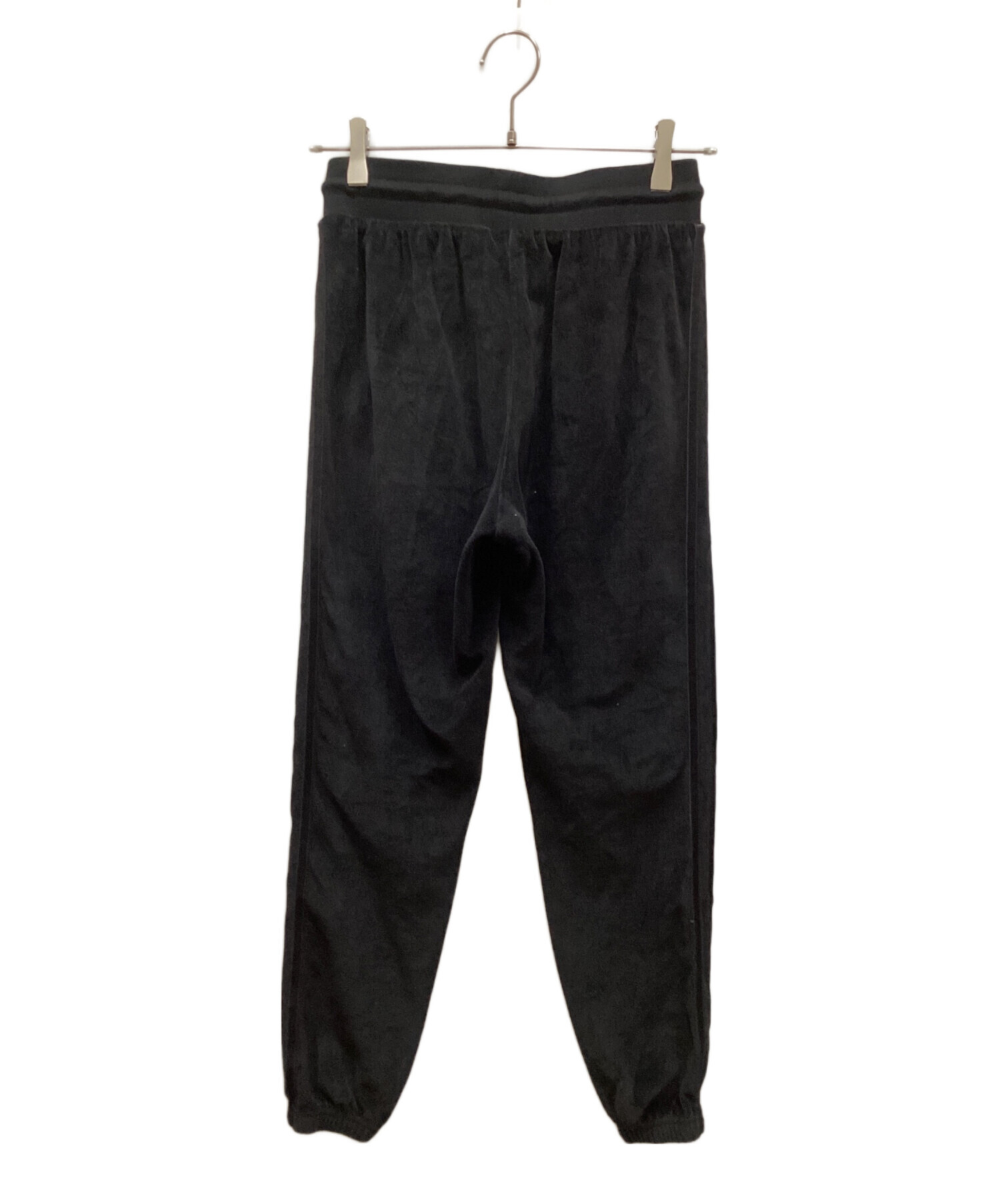 adidas アディダス セットアップ ベロア 黒 ドクロ M 中古・古着通販】adidas (アディダス) ベロアセットアップスウェット