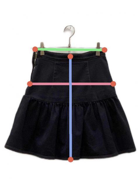 中古・古着通販】MIU MIU (ミュウミュウ) コットンデニムスカート
