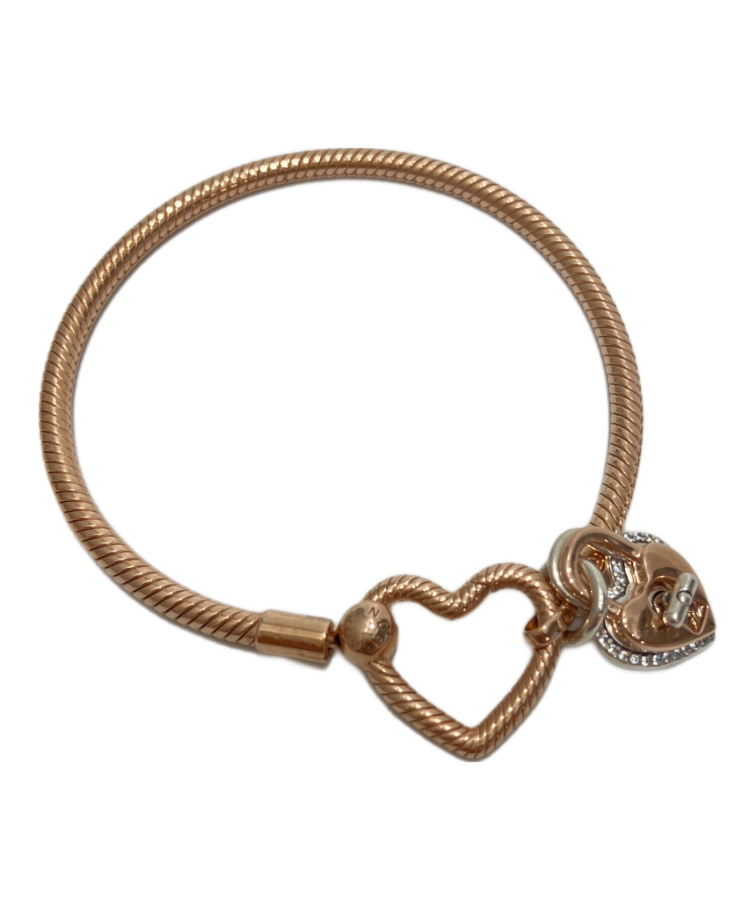 中古・古着通販】PANDORA (パンドラ) MOMENTS HEART CLOSURE SNAKE 